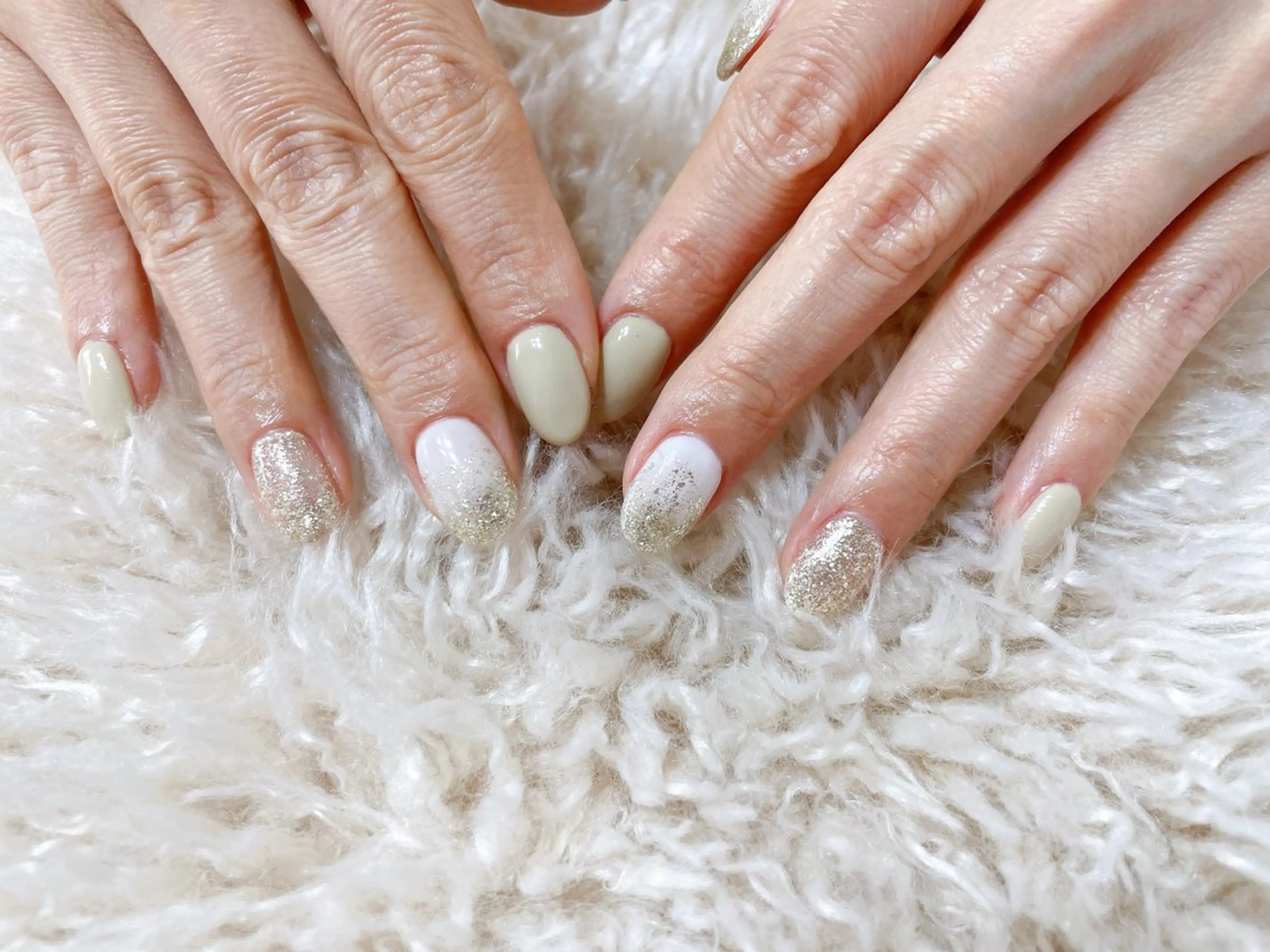 ネイル ジェルネイル 韓国ネイル パラジェル ハンドネイル kikinail 溝の口のネイルデザイン