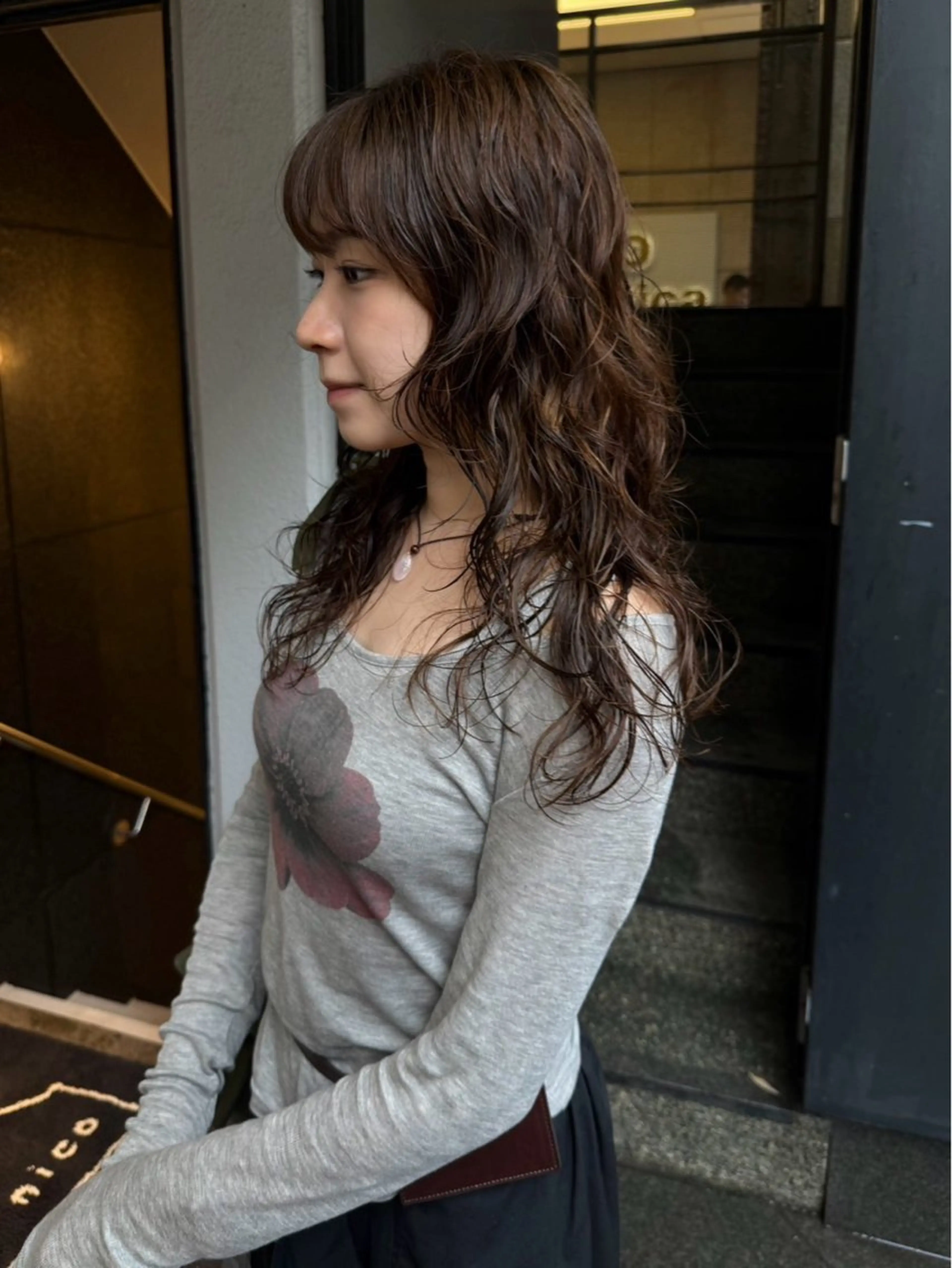 セミロング パーマ 原宿/ケパーマ 🧺ユウマのヘアスタイル