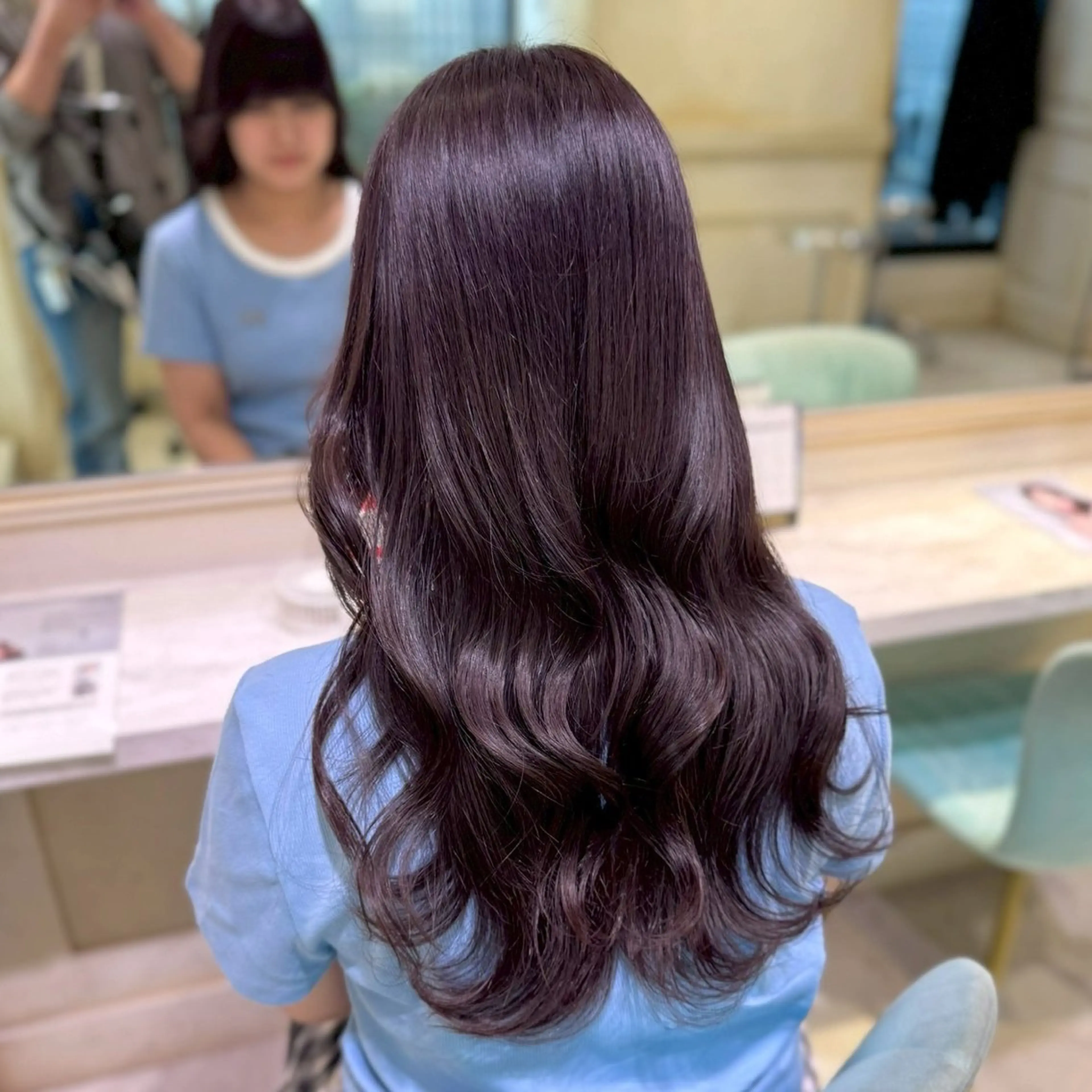 カラー ヘアカラー トリートメント 透明感ツヤカラー/ ゆうな💙のヘアスタイル