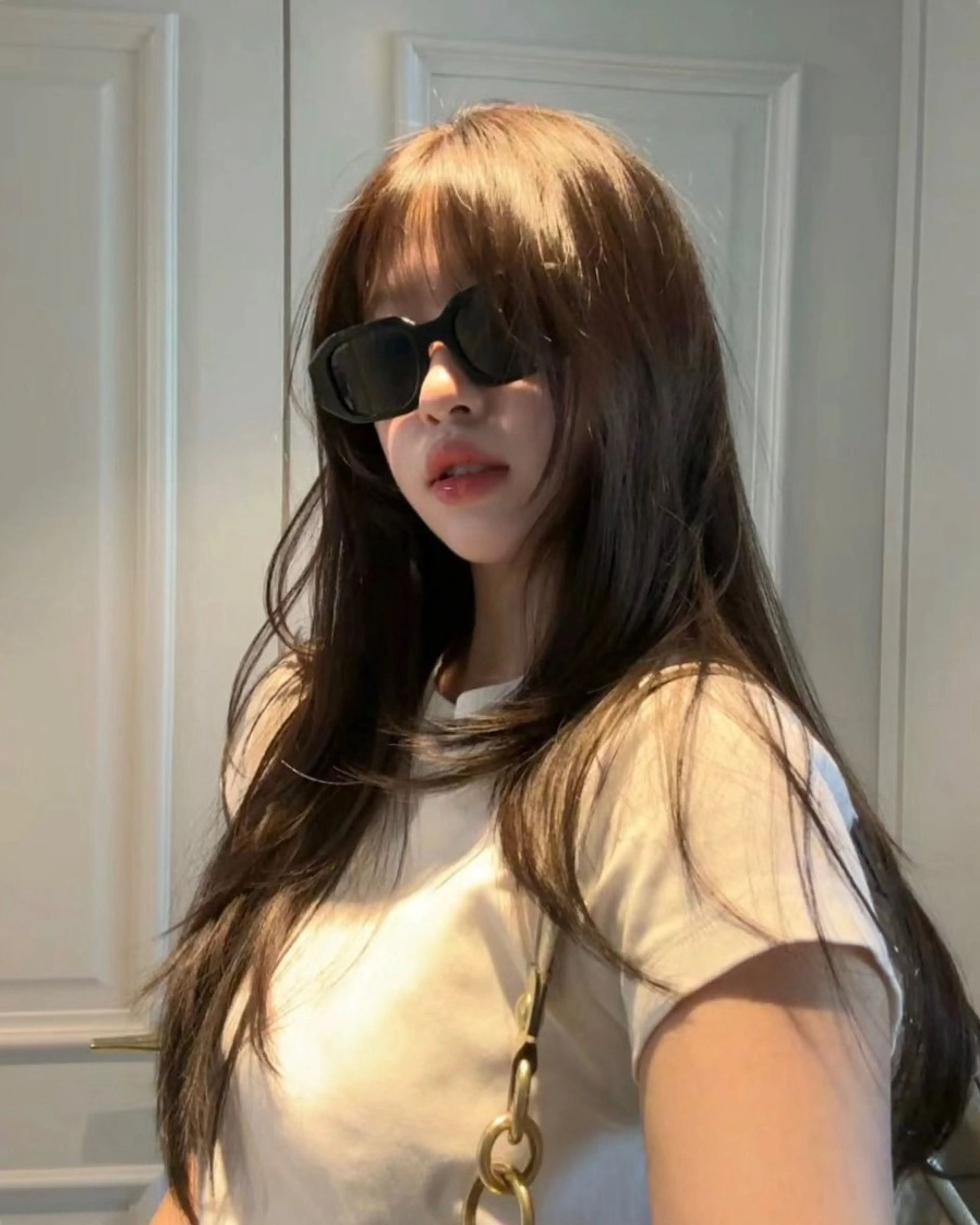 ロング カラー カット ヘアカラー トリートメント レイヤー/柔色 カラー/SAkiのヘアスタイル