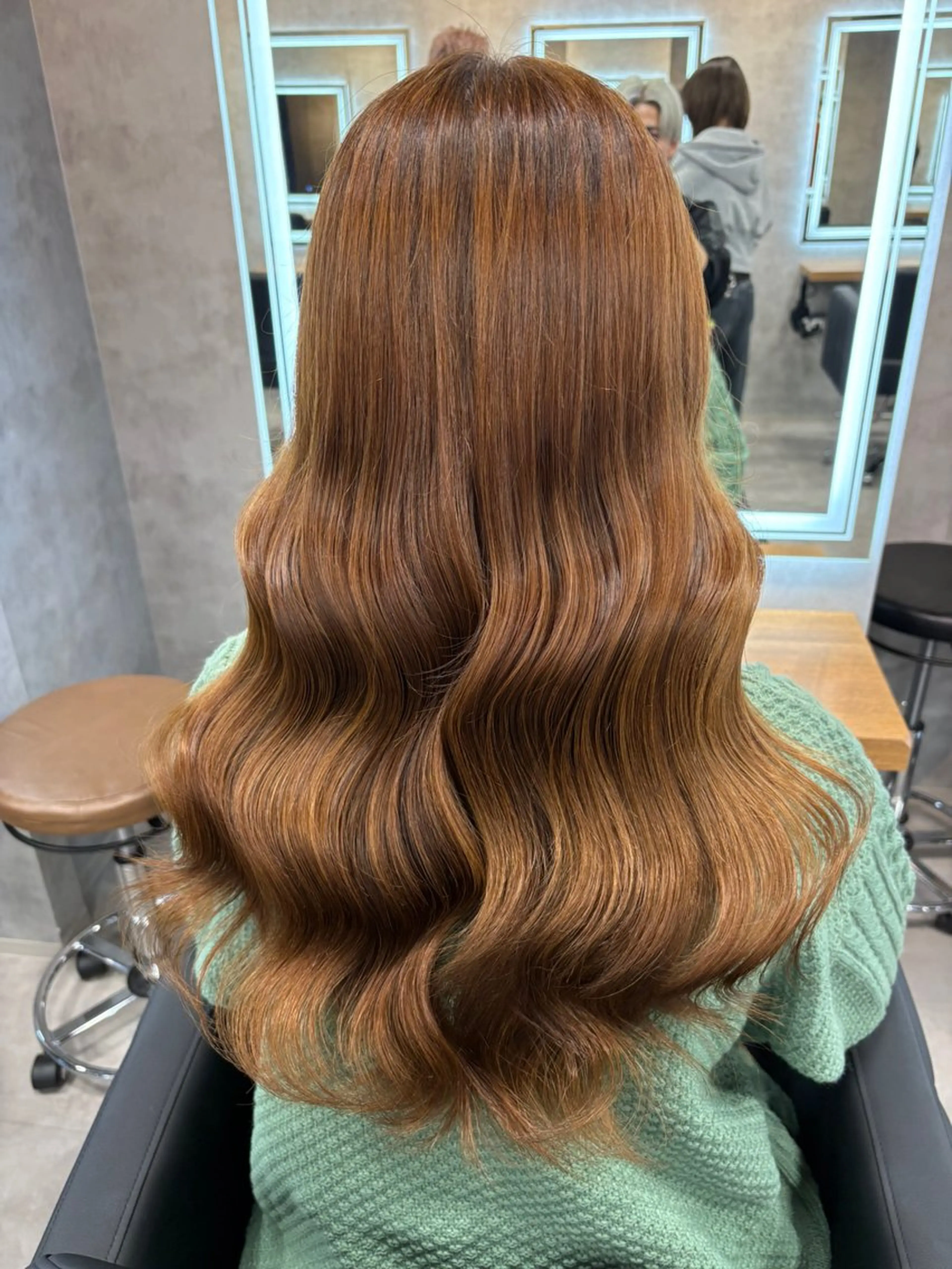 セミロング カラー ヘアカラー 神谷勇太/ 札幌透明感カラー特化のヘアスタイル