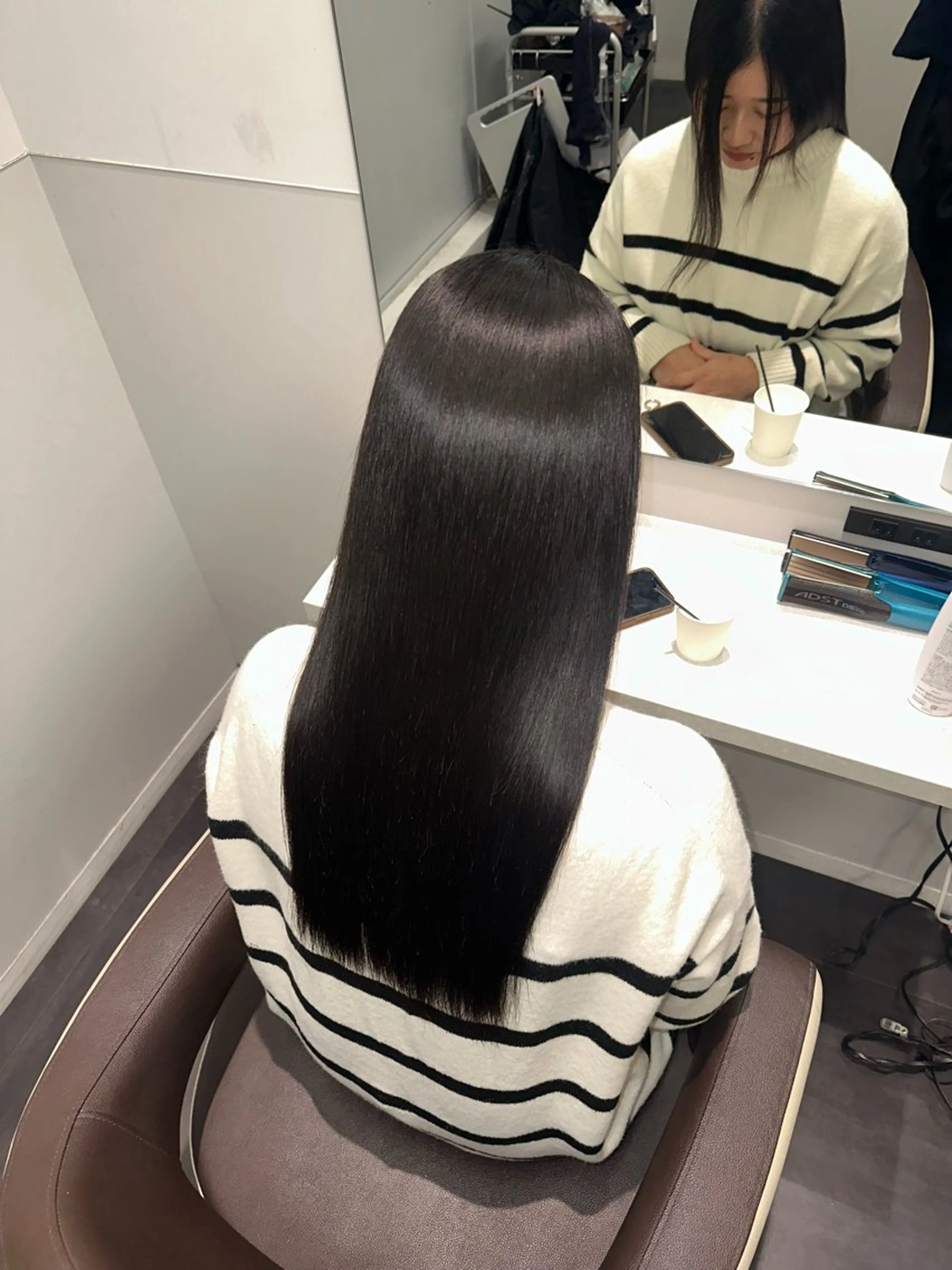 セミロング 美髪特化✨ 伊織✨縮毛矯正✨のヘアスタイル