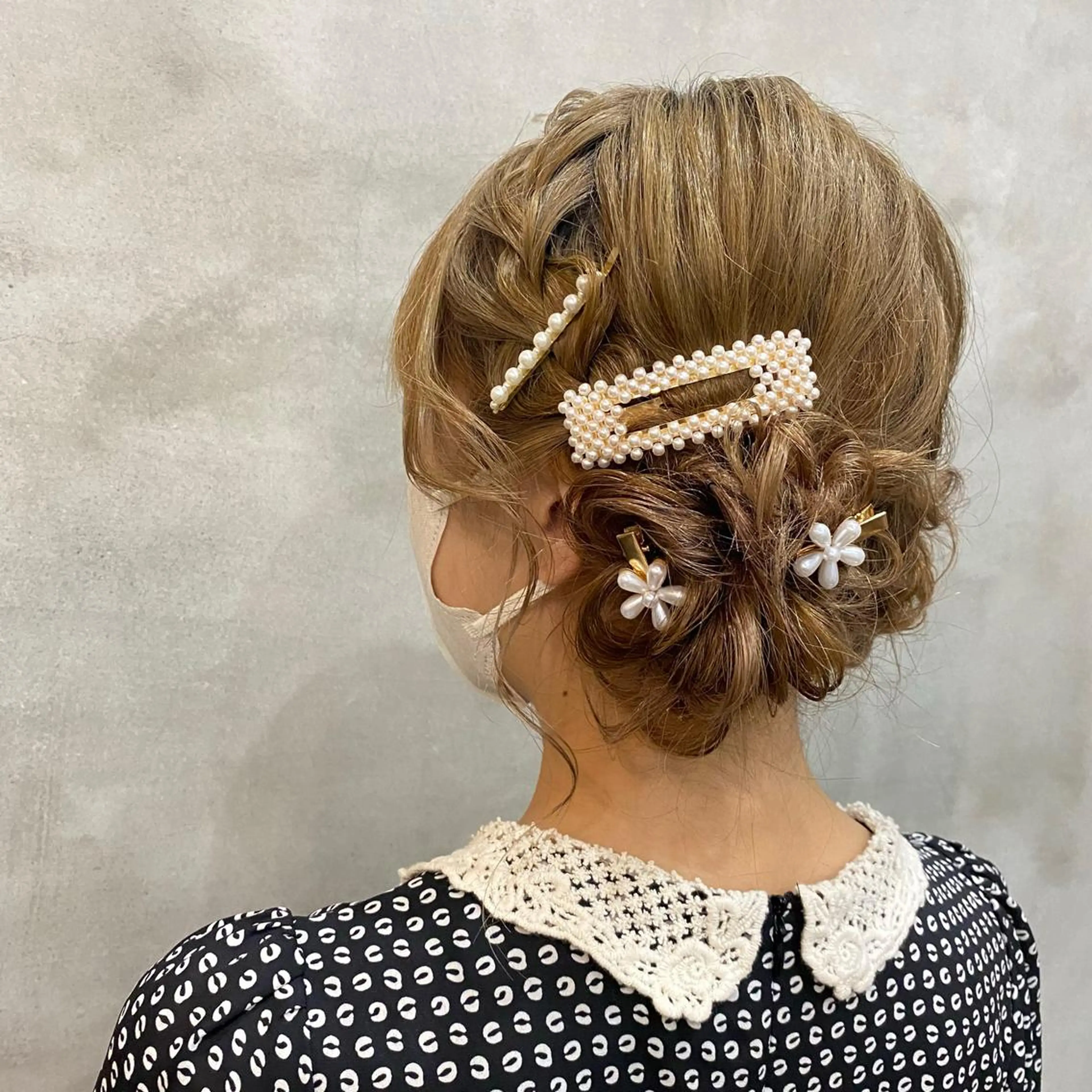 セミロング まつパ・ヘアセット ♡Chinami♡のマツエク・マツパデザイン