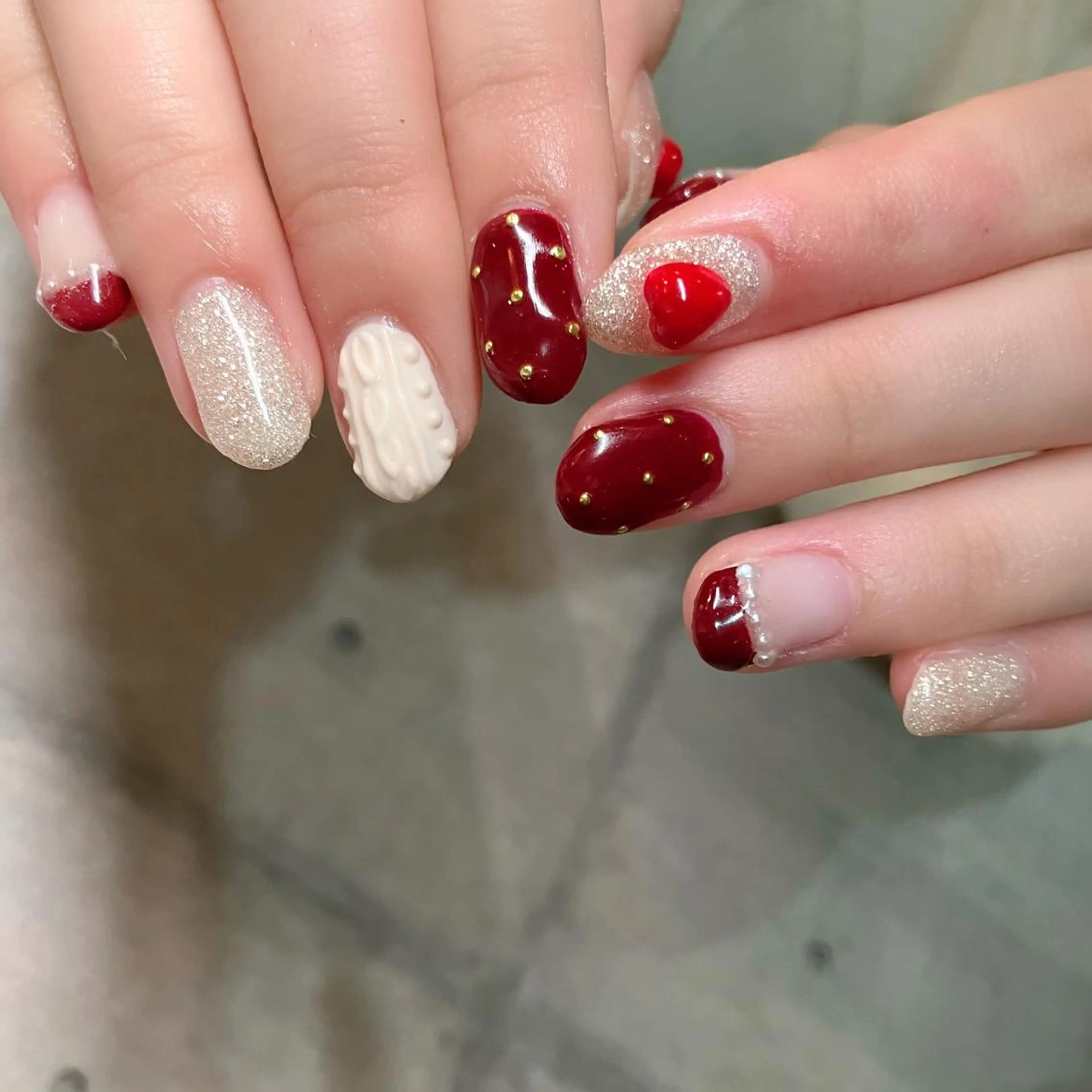 ネイル バレンタイン nail salon mのネイルデザイン