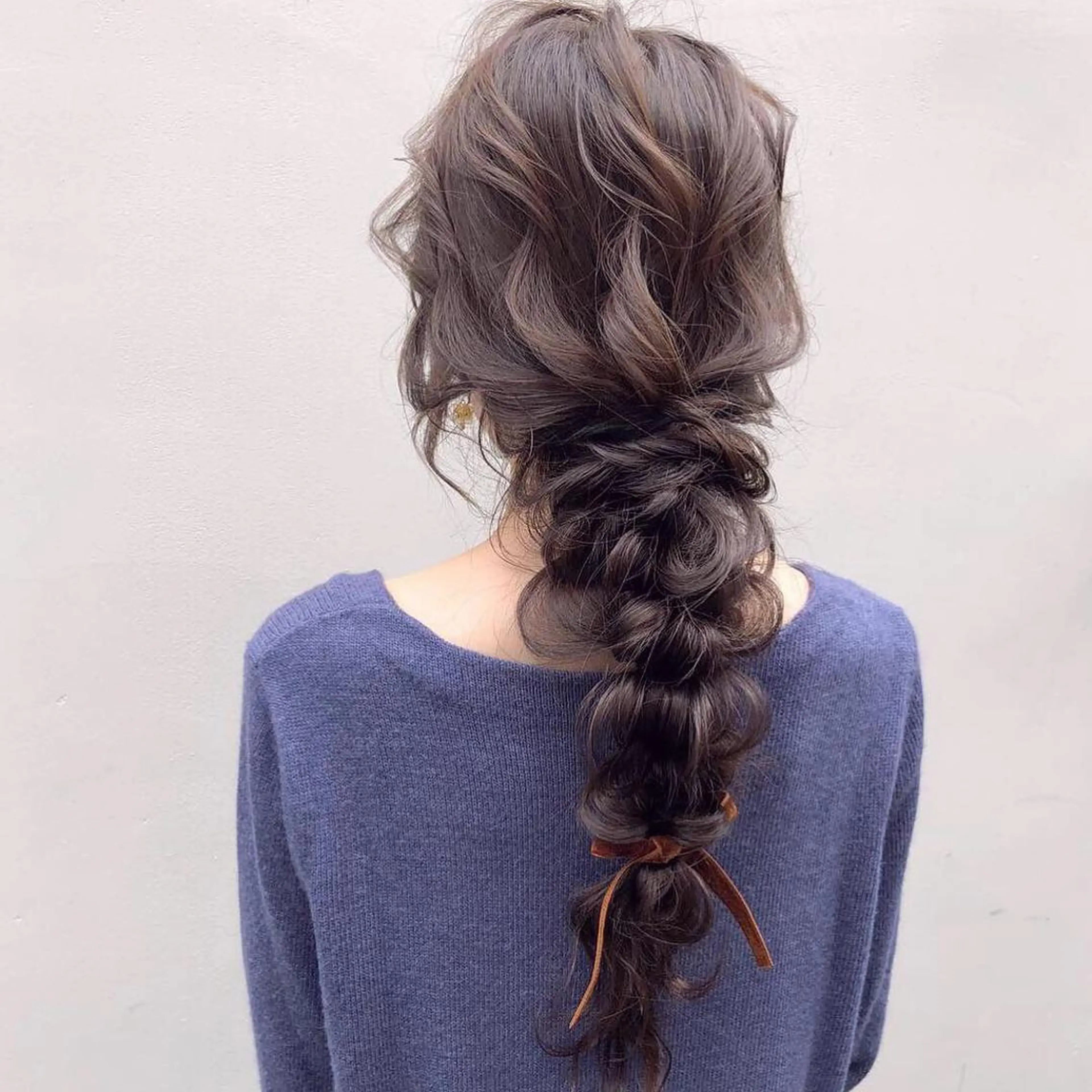 ロング ヘアアレンジ 卒業式お呼ばれ🕊️ ヘアセット✴︎ミキのヘアスタイル