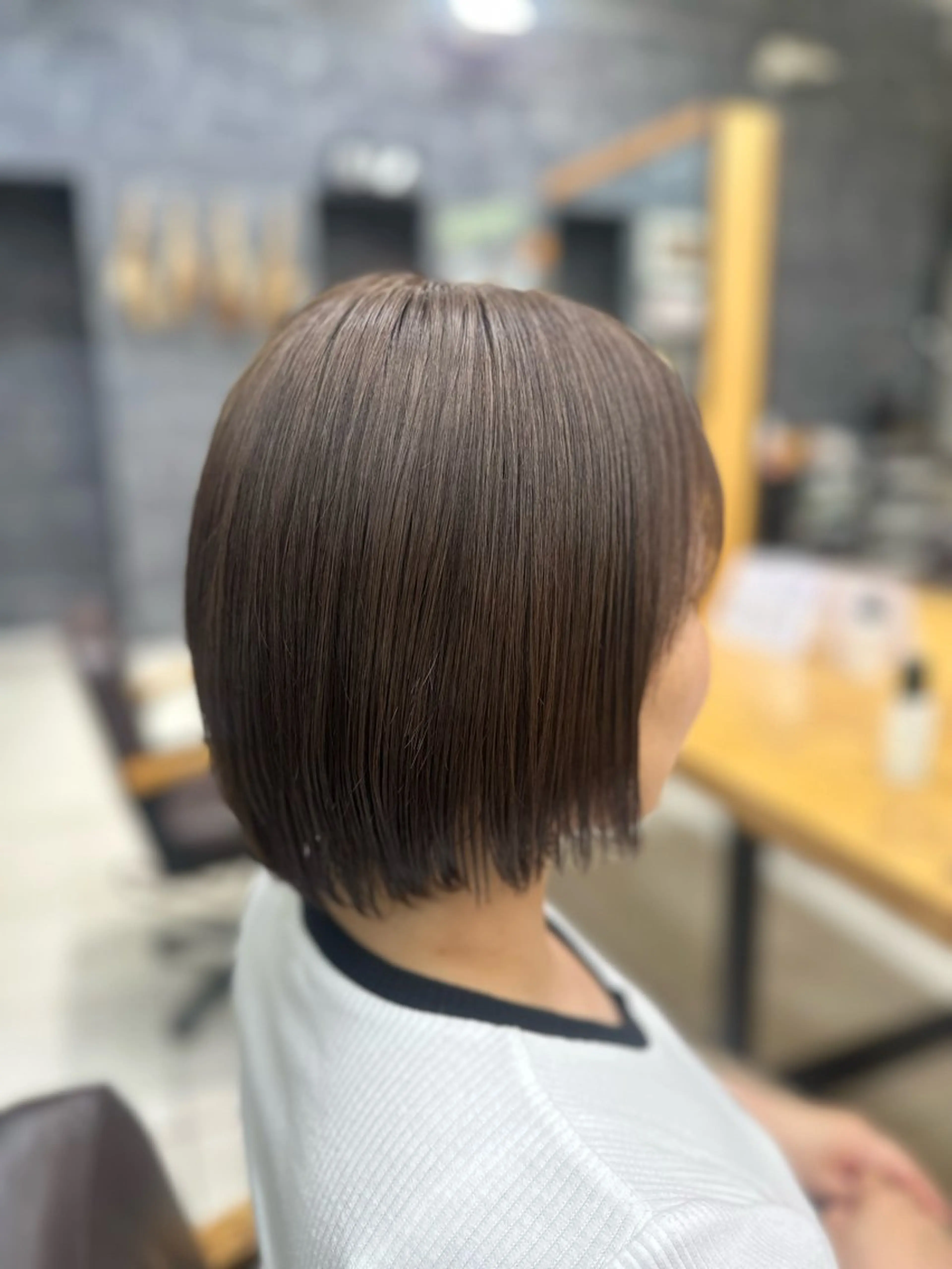 ショート カラー ブリーチ ショコラグレージュ グレージュ Laulu 佐藤壮也のその他イメージ