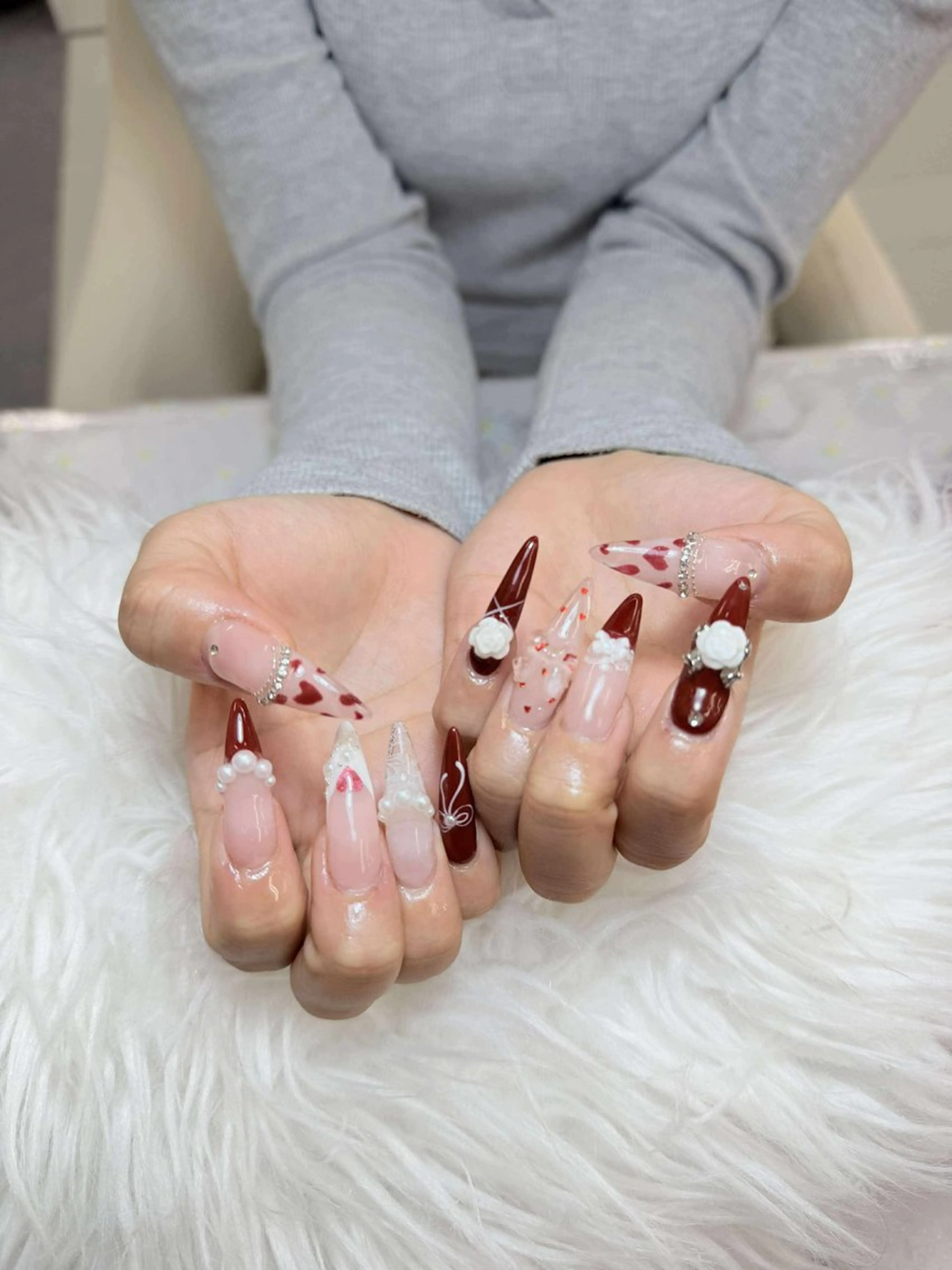 ネイル ハンドネイル ANH NAIL ゴテゴテ専門店💎のネイルデザイン