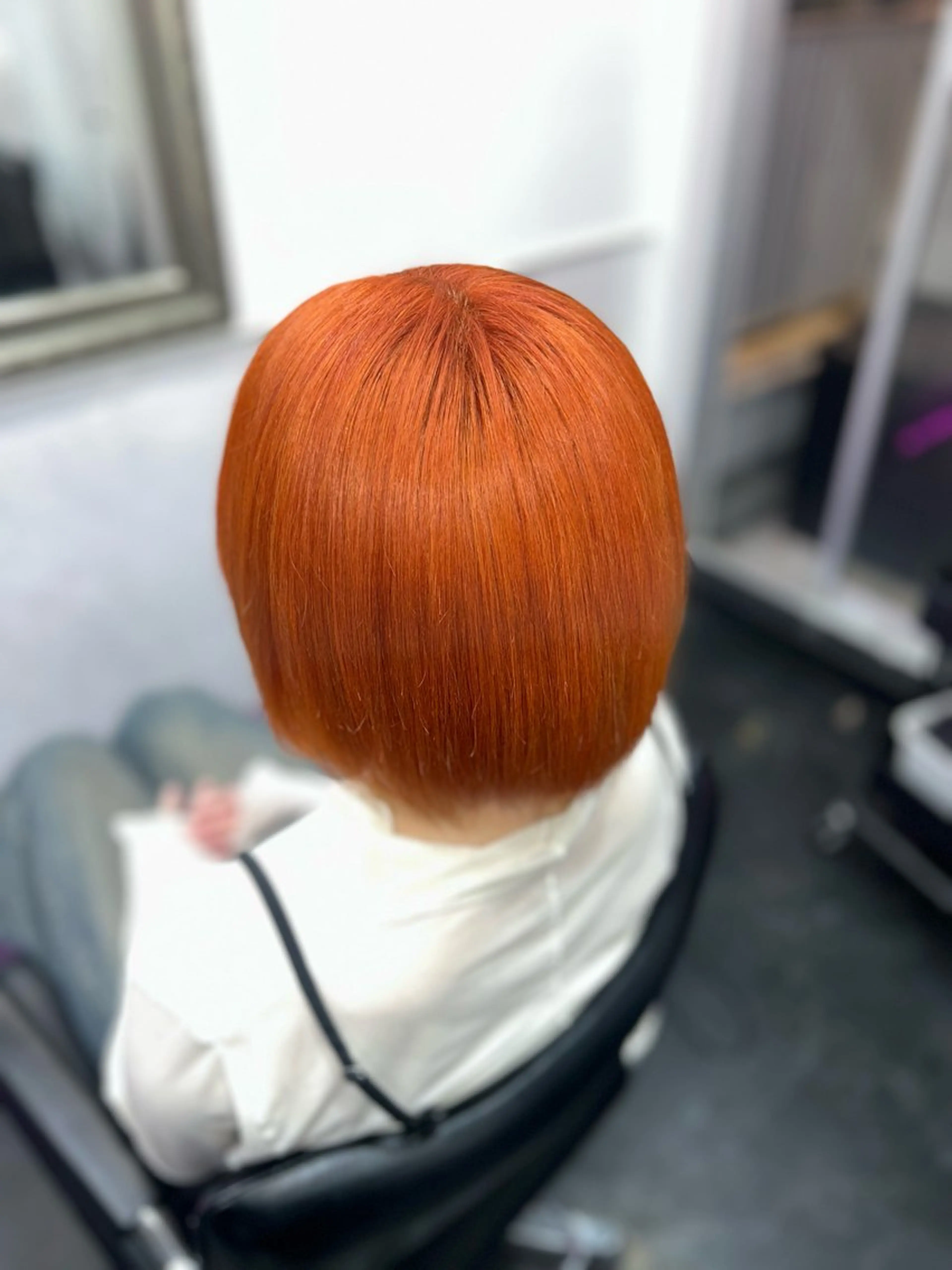 ショート ヘアカラー 🪼モモカ/デザイン ハイトーンカラー🪼のヘアスタイル