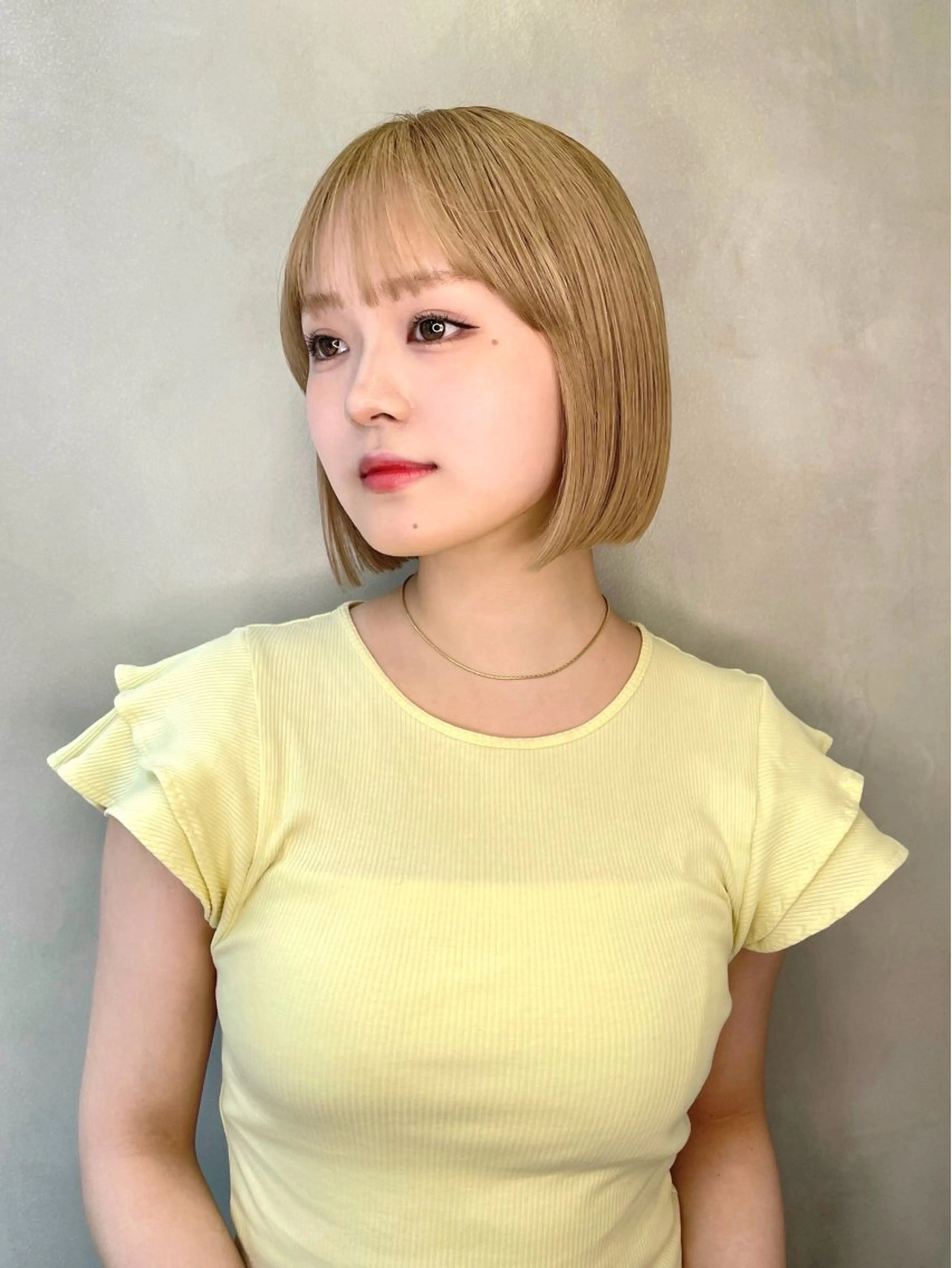 ショート 大宮🤍縮毛矯正 レイヤー🪽なるのヘアスタイル