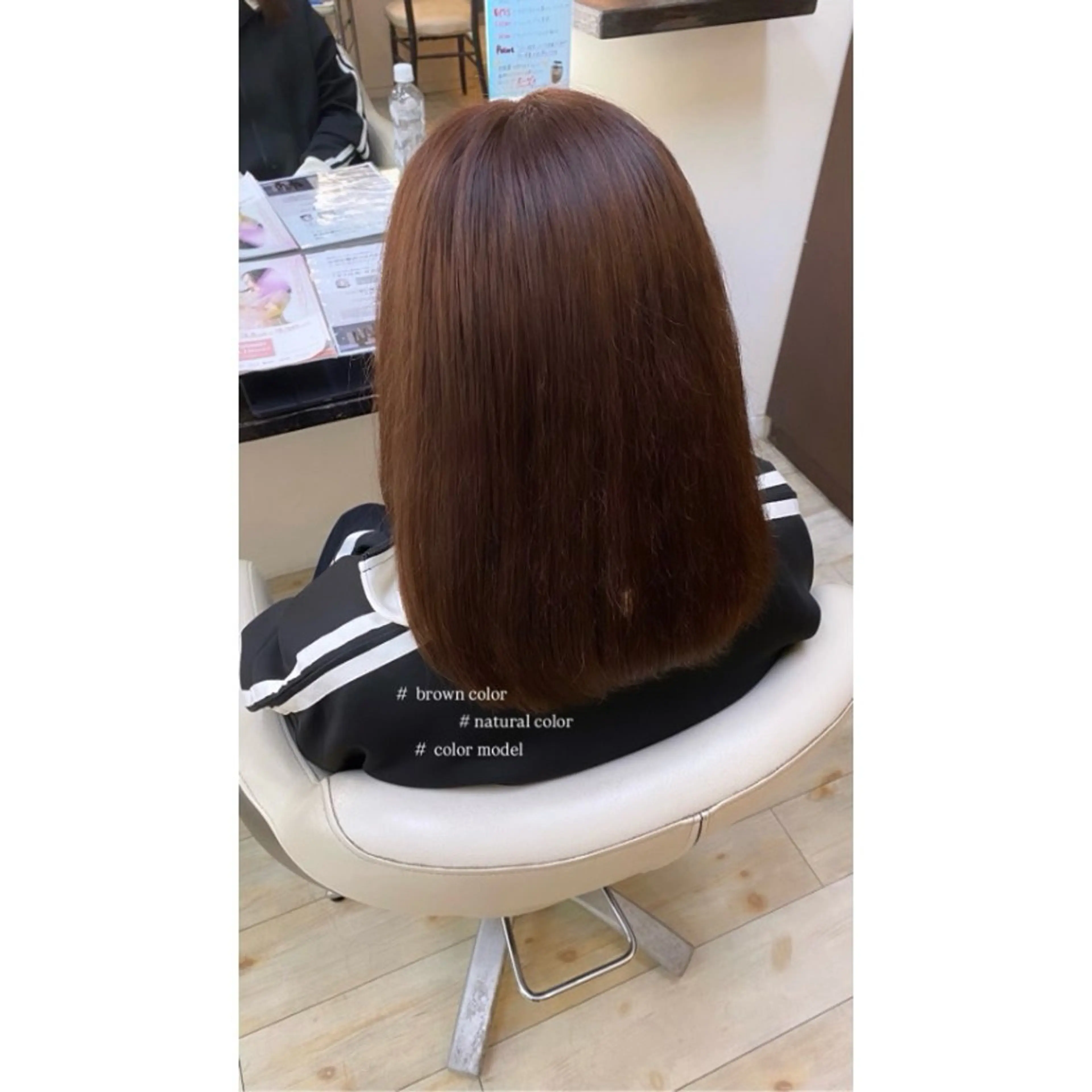 ミディアム カラー 🫧透明感カラー🎀 /cinq/ユキ❄️のヘアスタイル