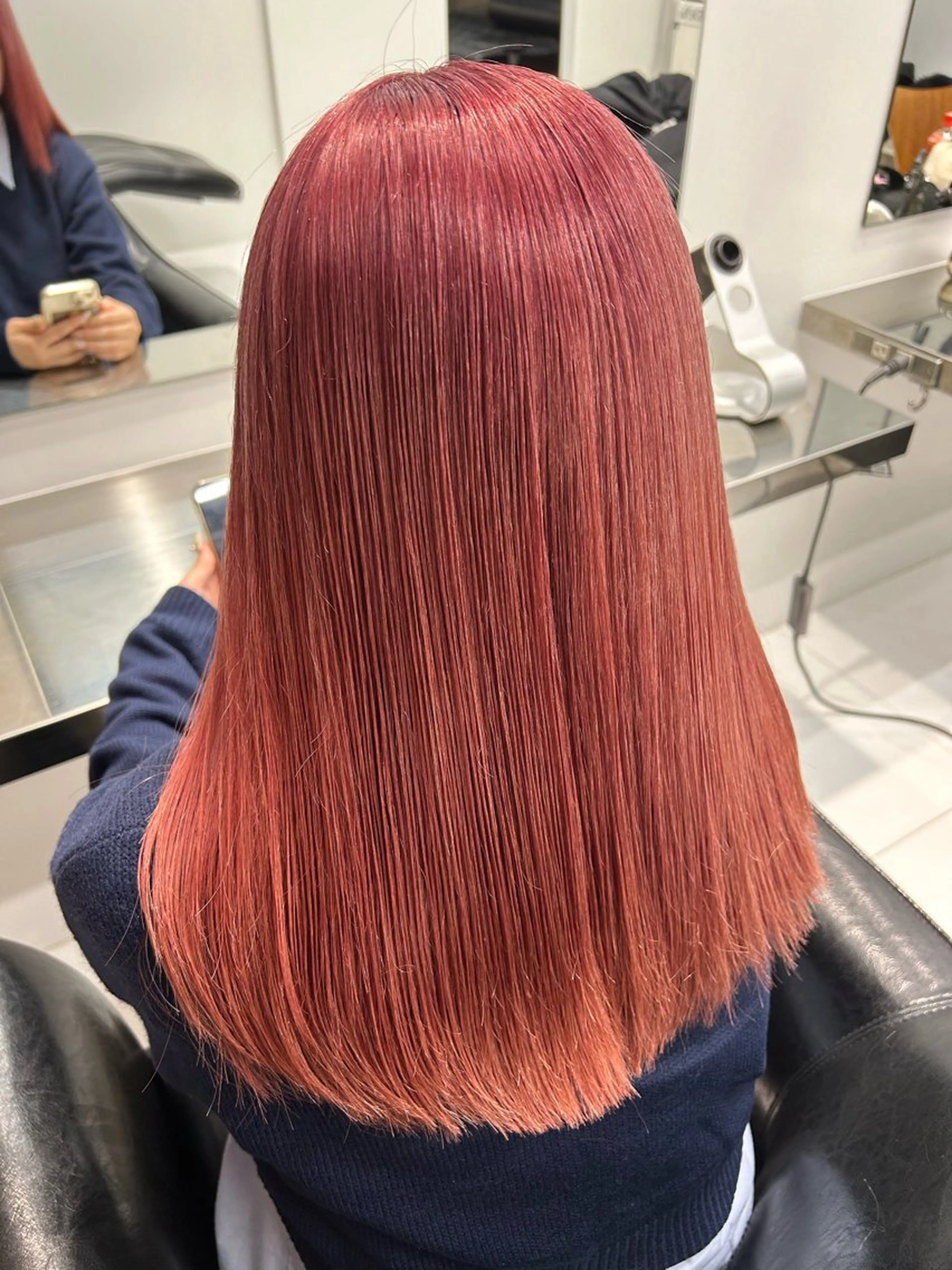 ロング カラー 宇都宮 育実のヘアスタイル