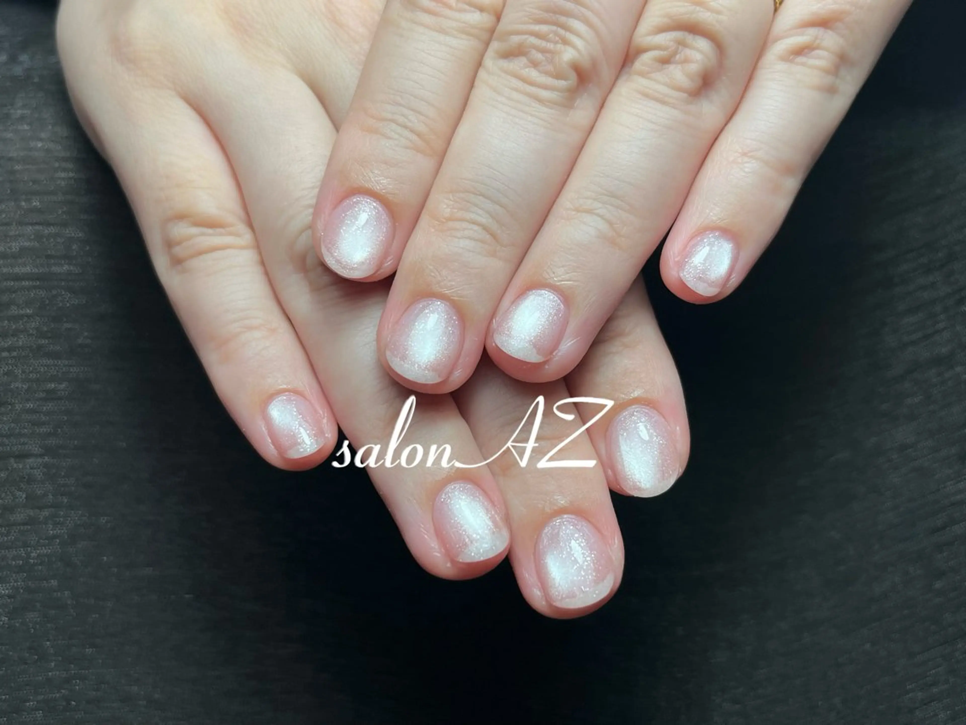 ネイル アートネイル 長さ出し フットネイル フレンチネイル ジェルネイル salon AZのネイルデザイン