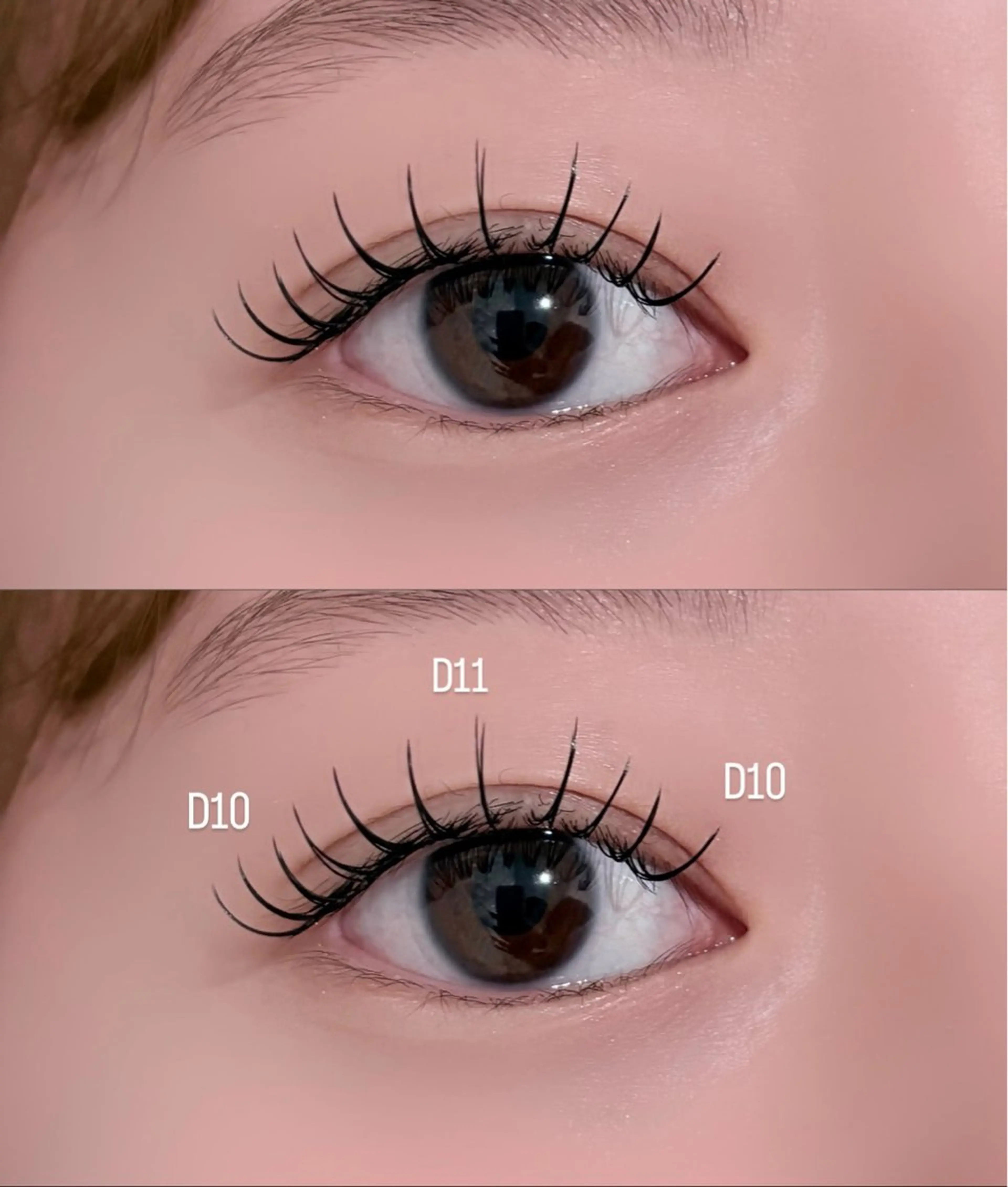 マツエク・マツパ フラットラッシュ meRK manamiのマツエク・マツパデザイン