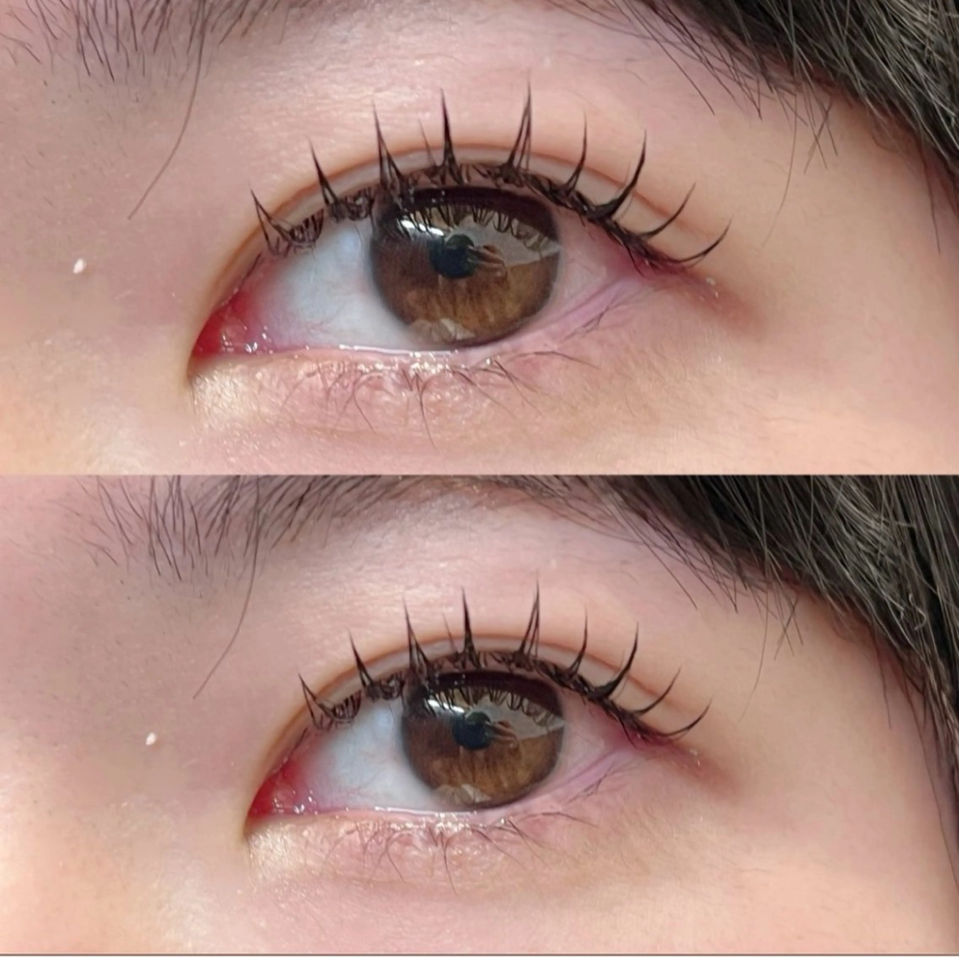 マツエク・マツパ 🎀モテ暖色× 艶カラーちな🎀のマツエク・マツパデザイン