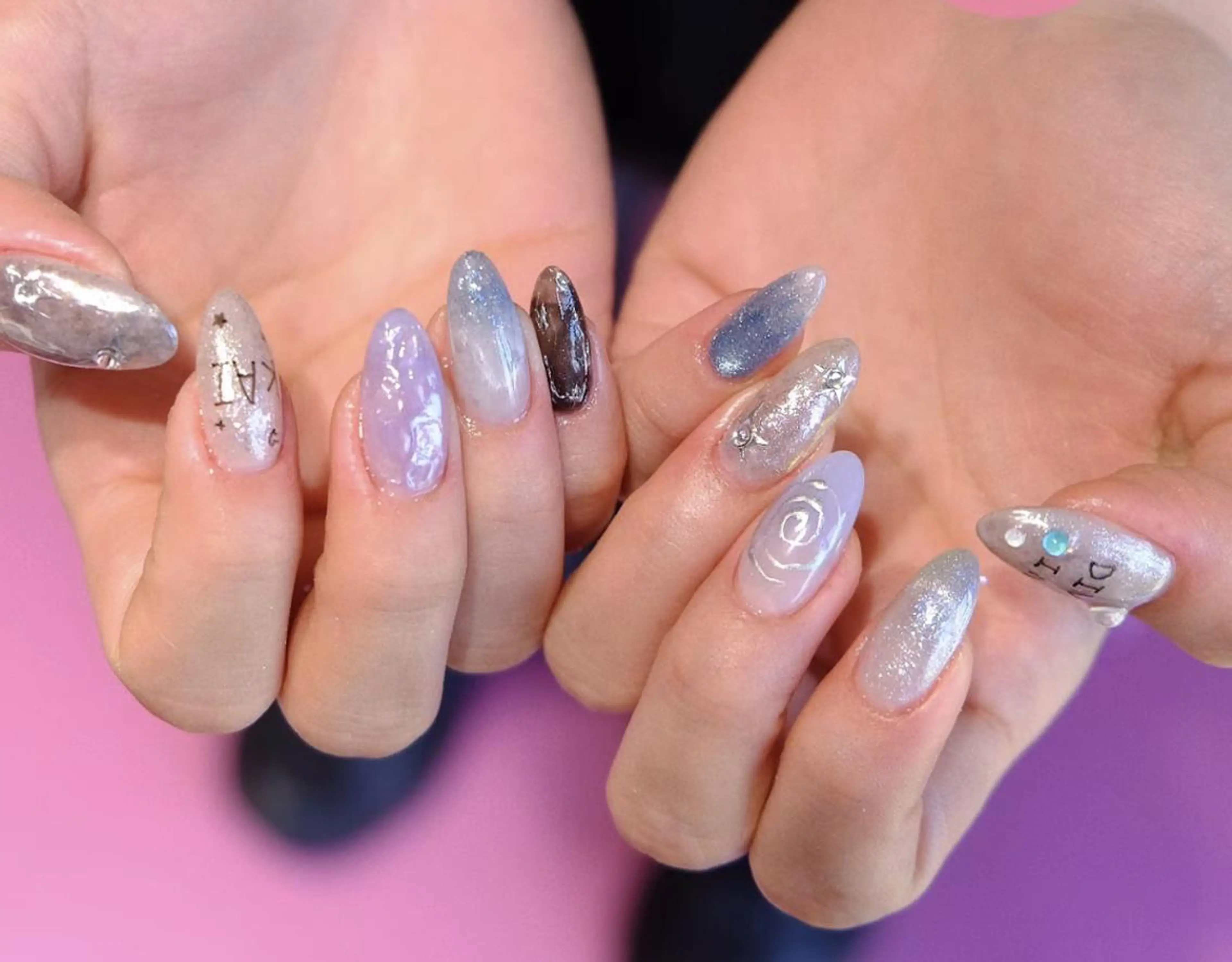 ネイル ハンドネイル 🎀 Ayaka_nailのネイルデザイン