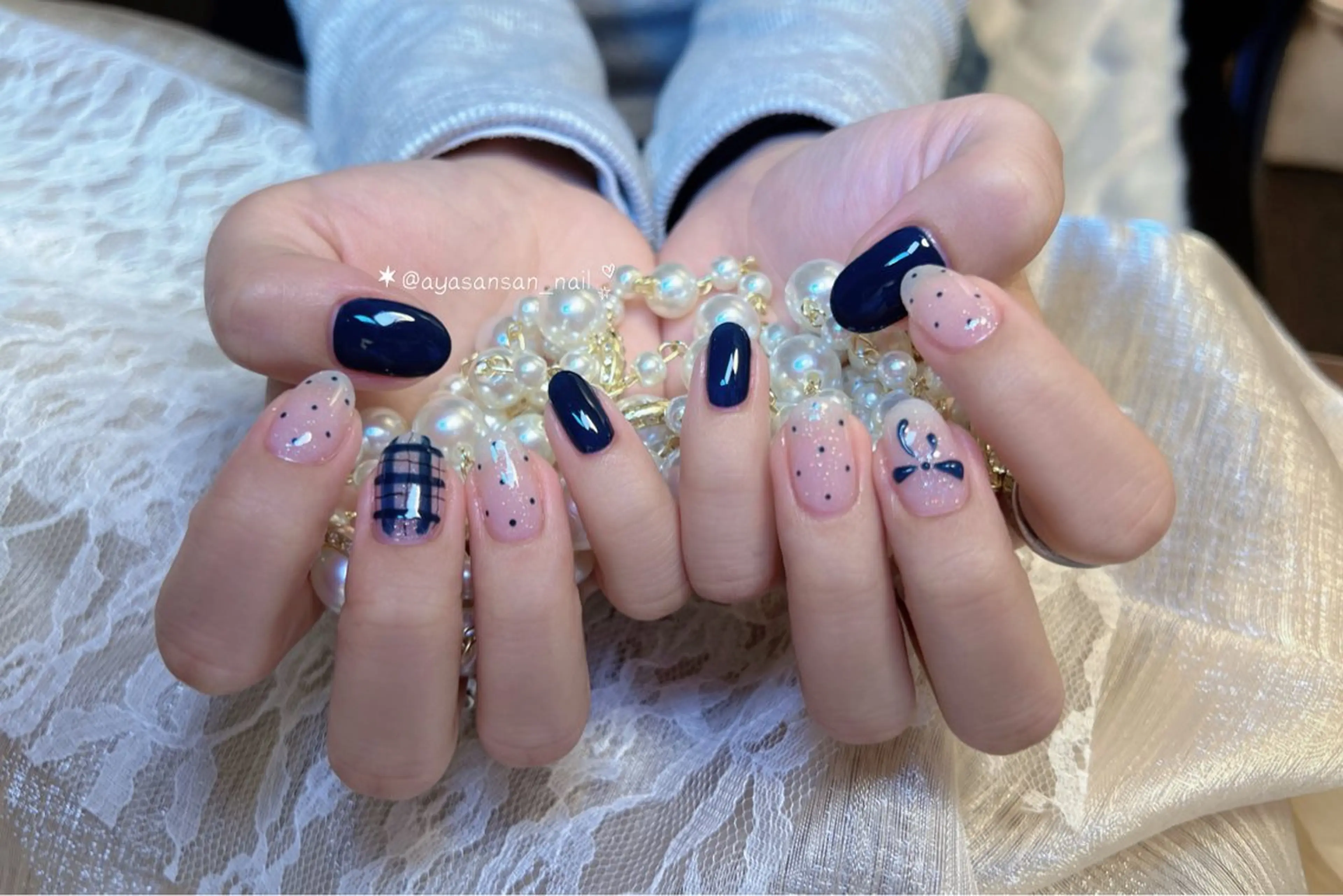 ネイル ハンドネイル ハンドケア あや✨🌸長さだし カワイイ系ピンク専門のネイルデザイン