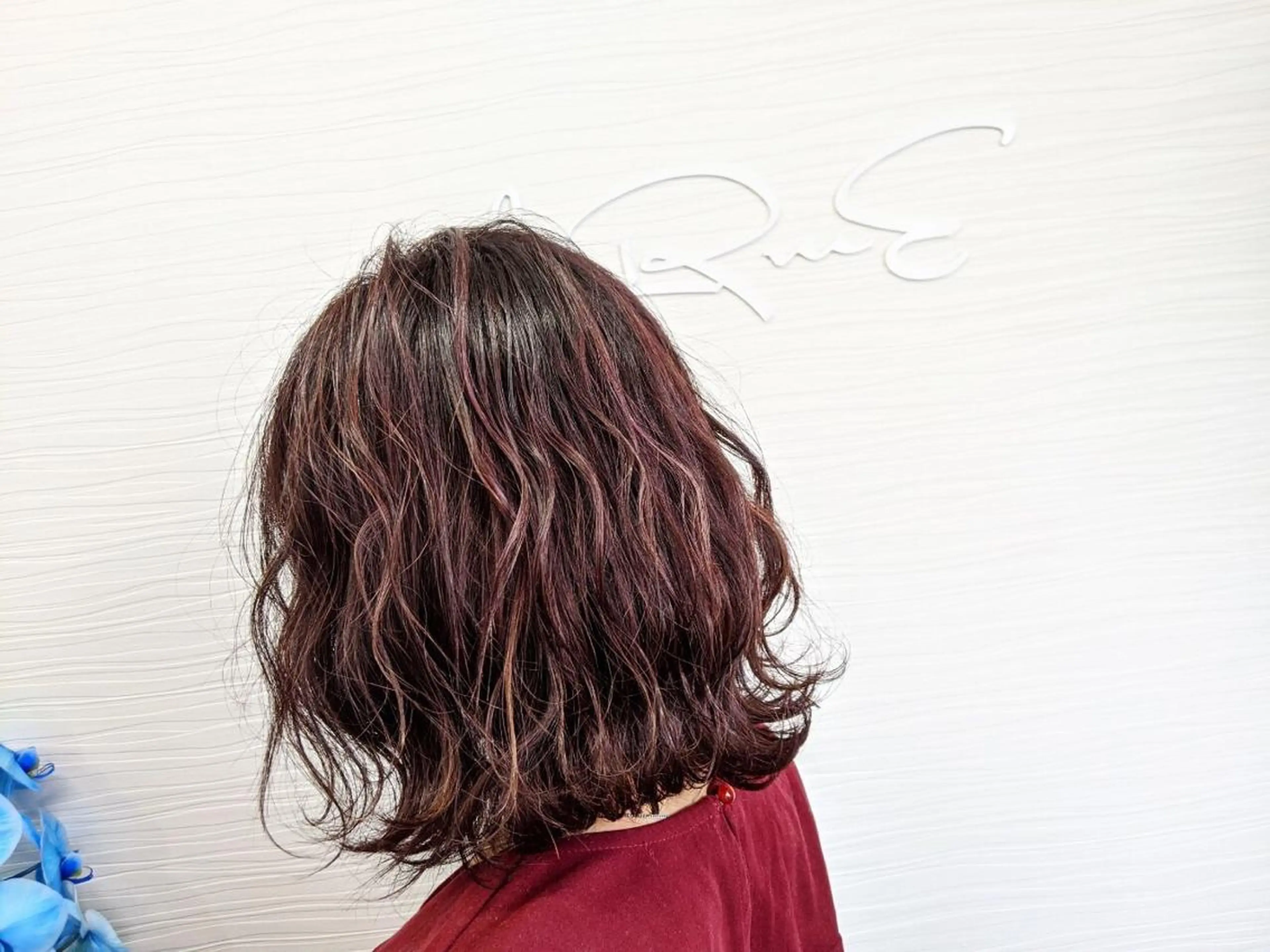 ミディアム カラー カット トリートメント LaRmE Ayumi.のヘアスタイル