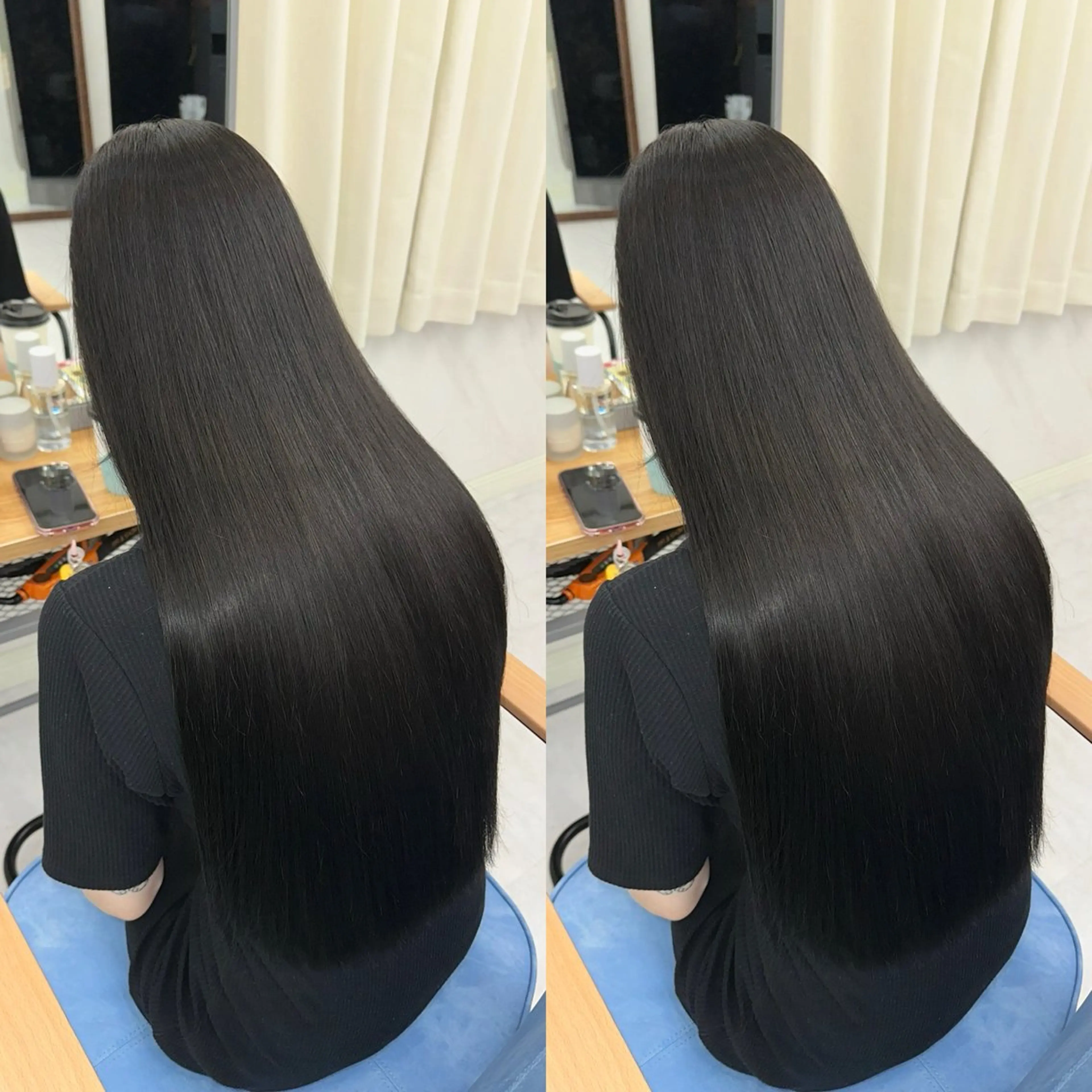 ロング 縮毛矯正×ボブ💎 髪質改善/木下のヘアスタイル