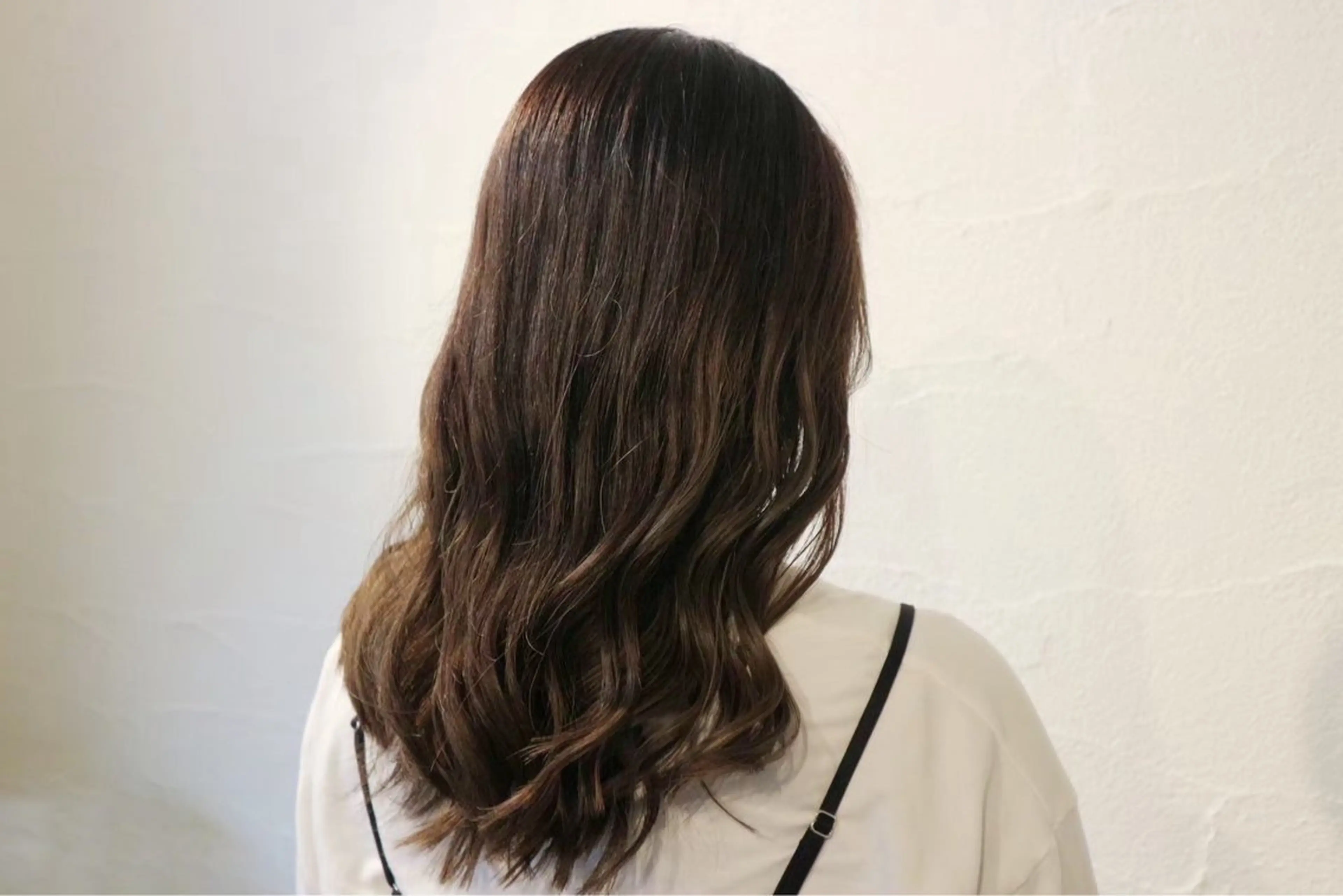 セミロング カラー 無料パーマモデル/ 🌟ひまり🌟のヘアスタイル