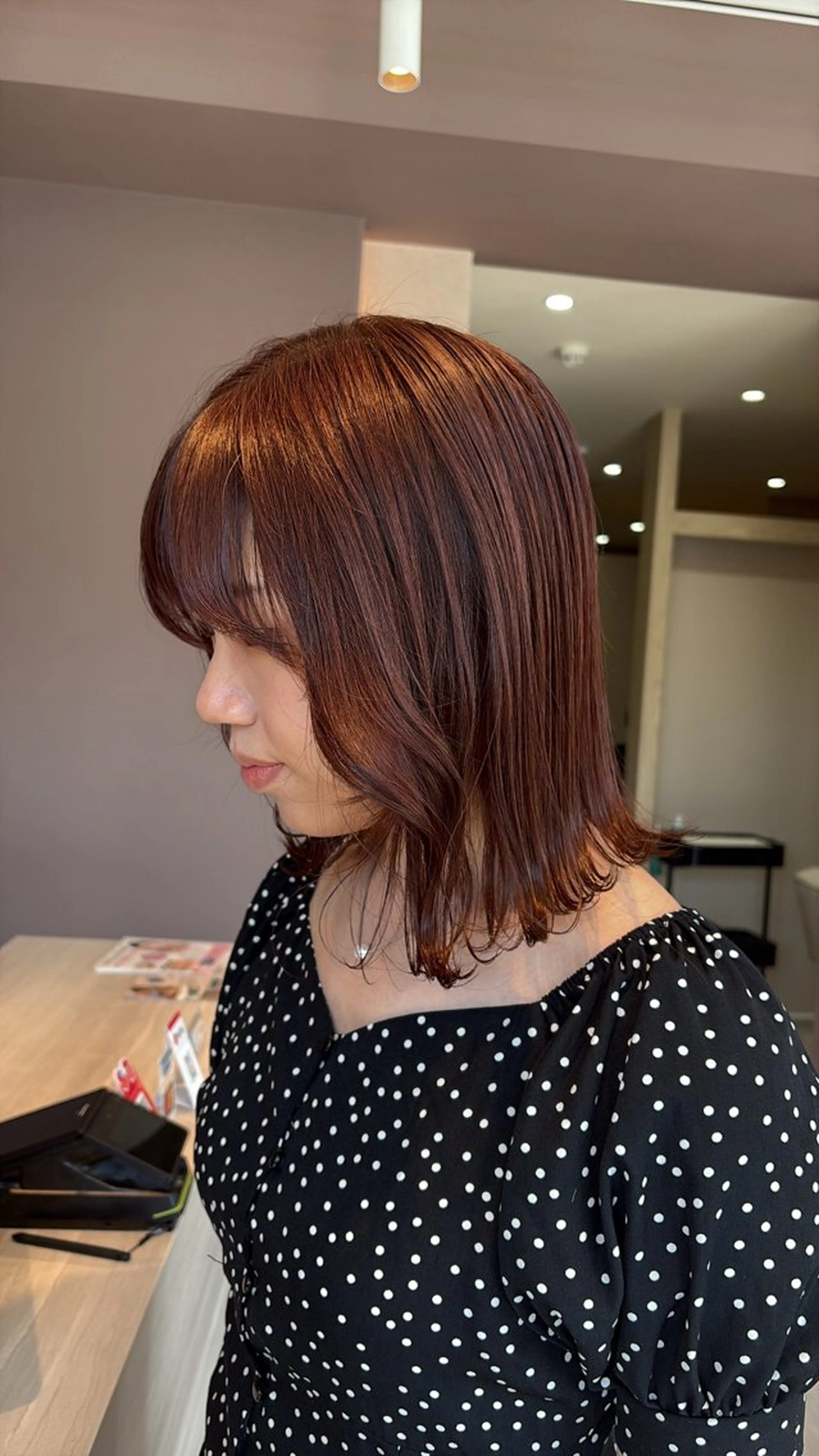 ミディアム カラー 岐阜/各務原 スタイリスト🎀のヘアスタイル