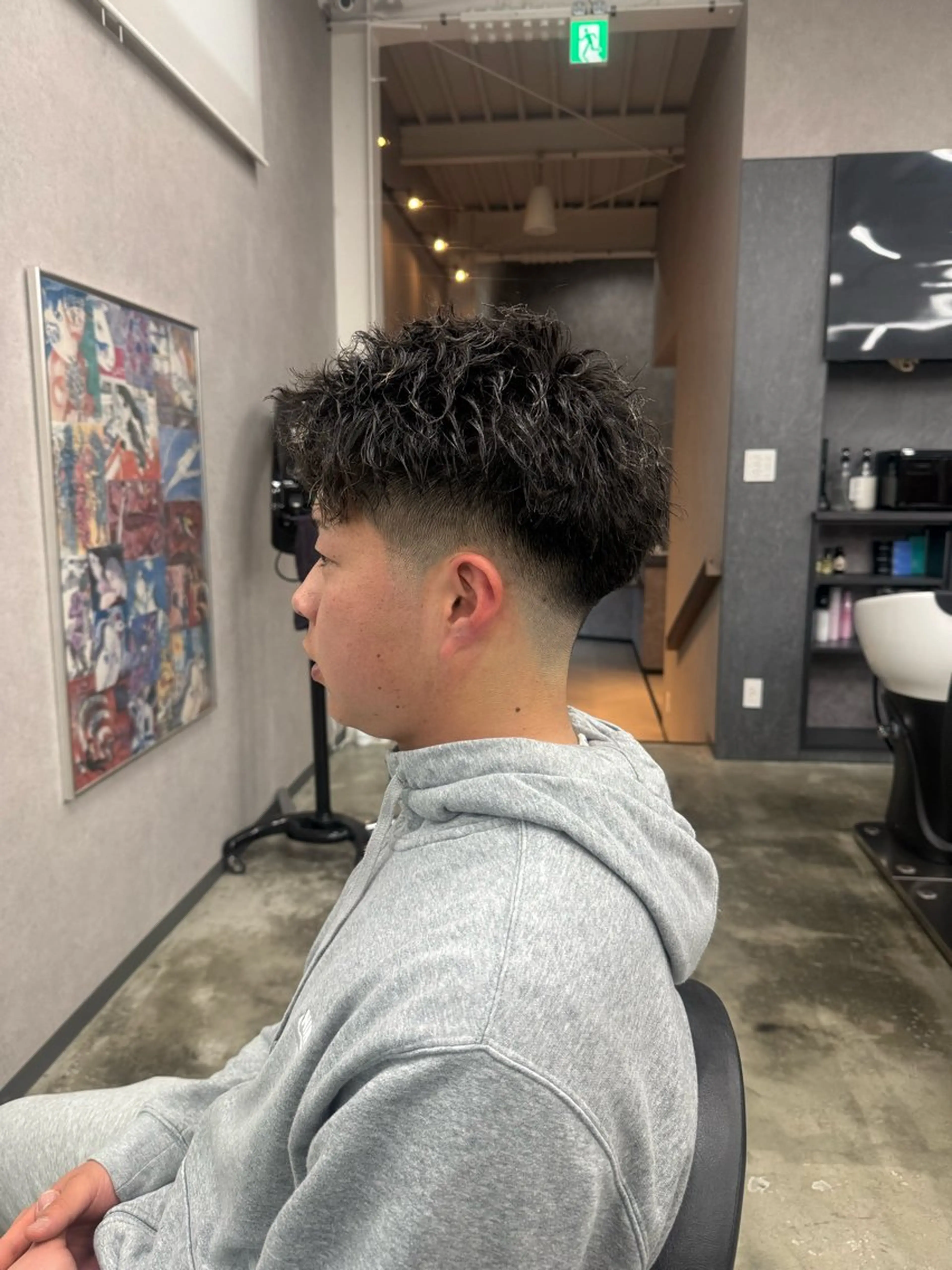 ショート ショートヘア カット 野上 晃生のヘアスタイル