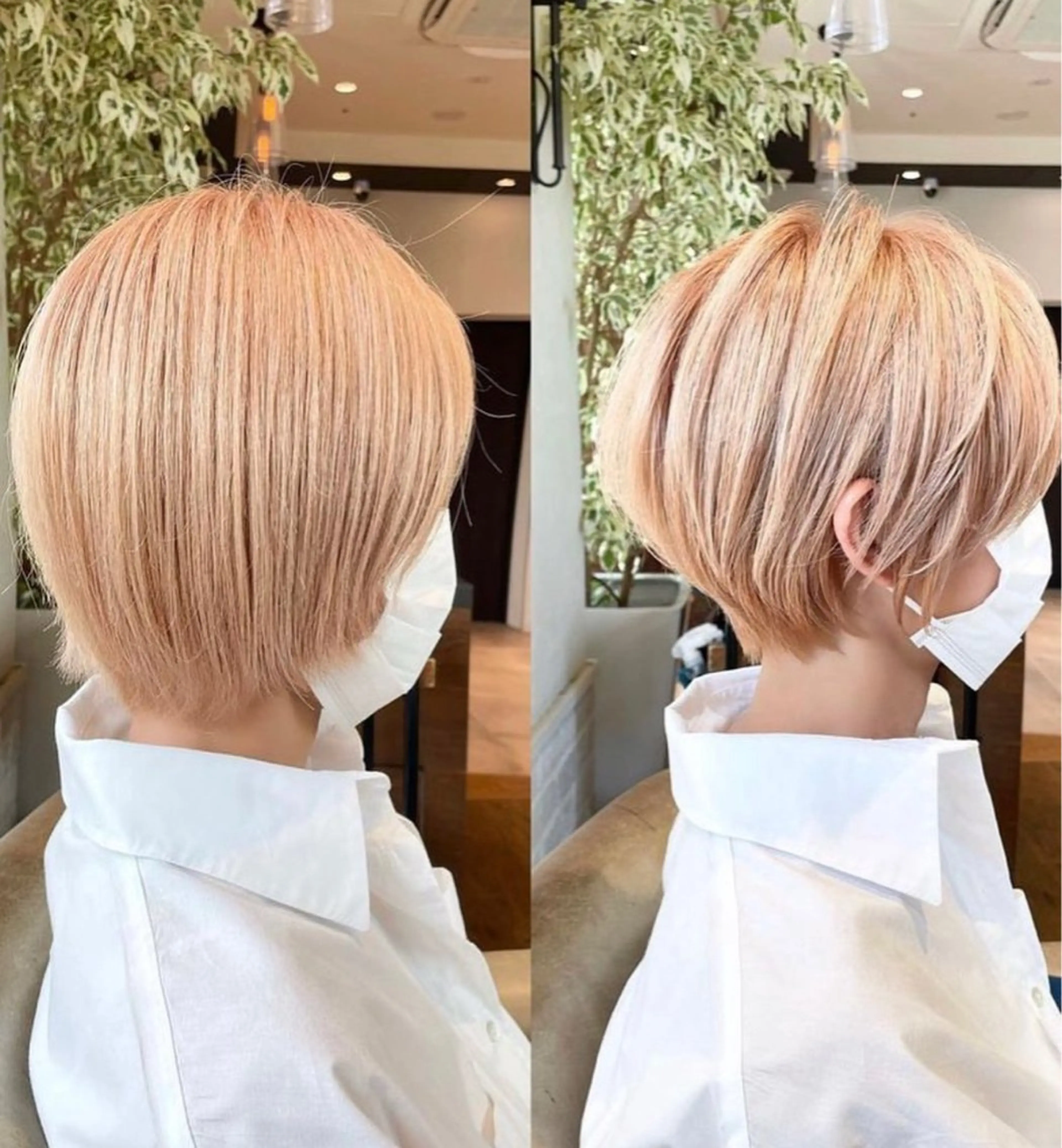 ショート ショートヘア 似合わせショート/ 小顔効果抜群/荒砂のヘアスタイル