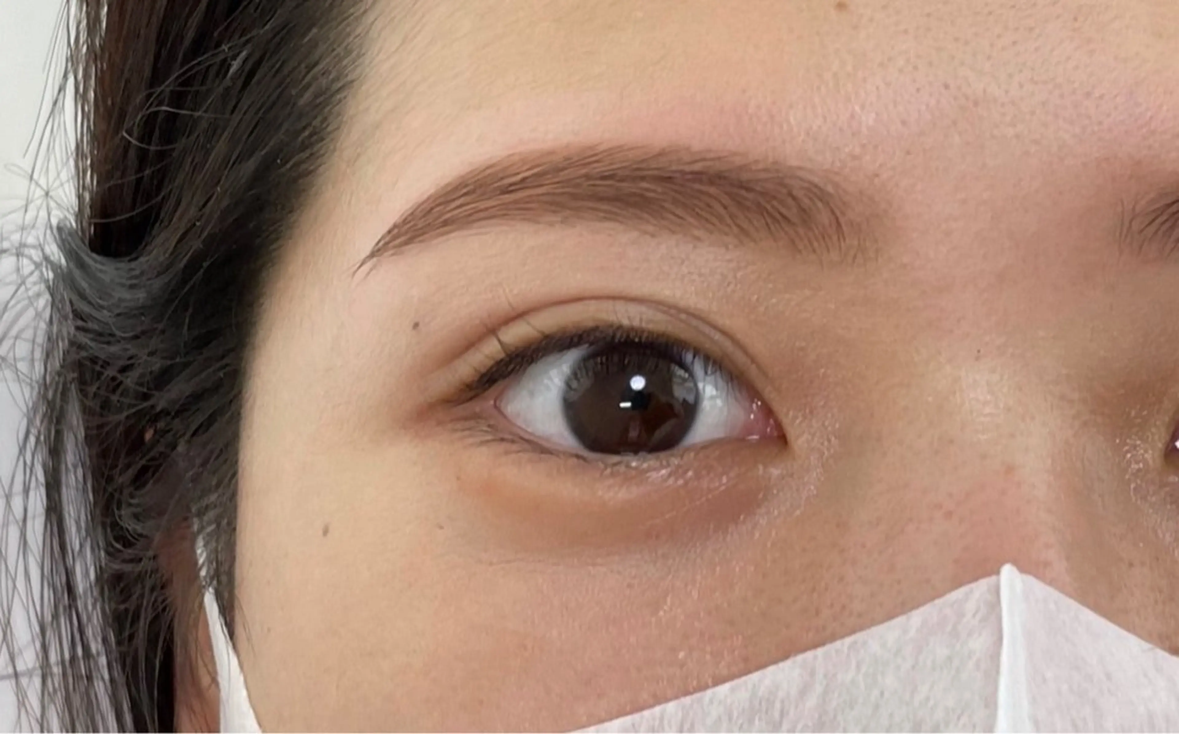 【セットメニュー】美まつ毛パーマ・美眉毛スタイリング（ワックス脱毛）の写真