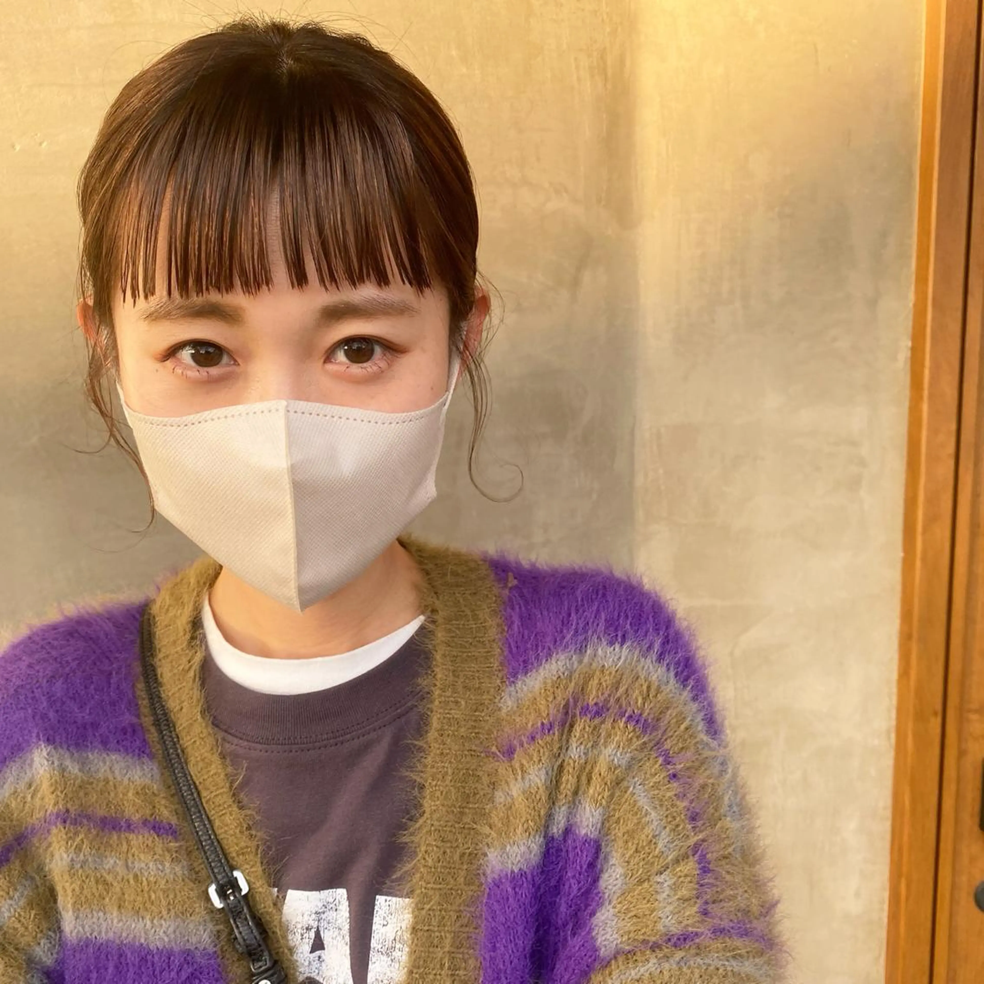 ミディアム カラー ベージュカラー ラベンダーカラー ラベンダーベージュ 柔らかカラー🥛 mayucoのヘアスタイル