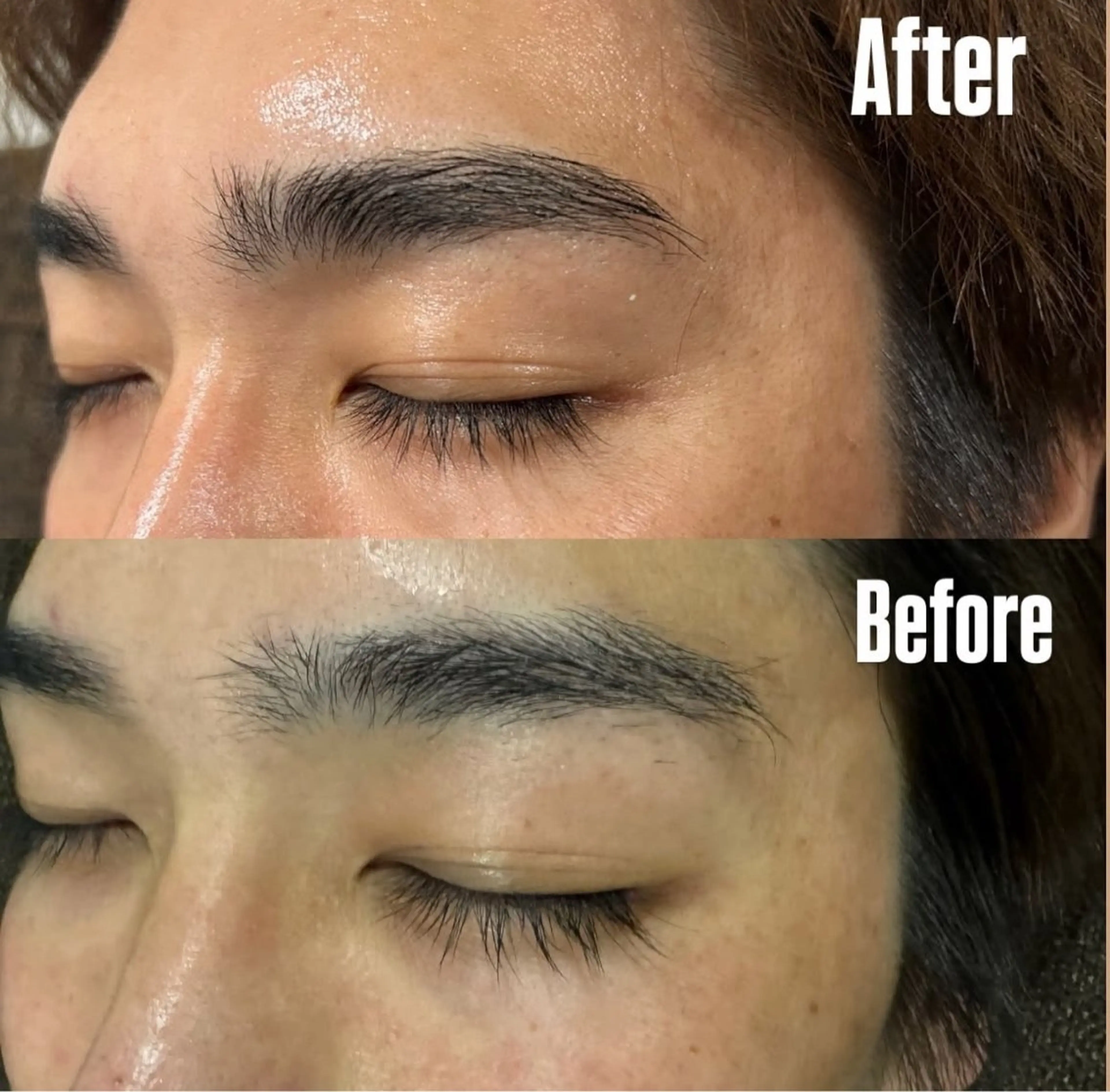 眉毛Wax Hollywood brow liftの写真
