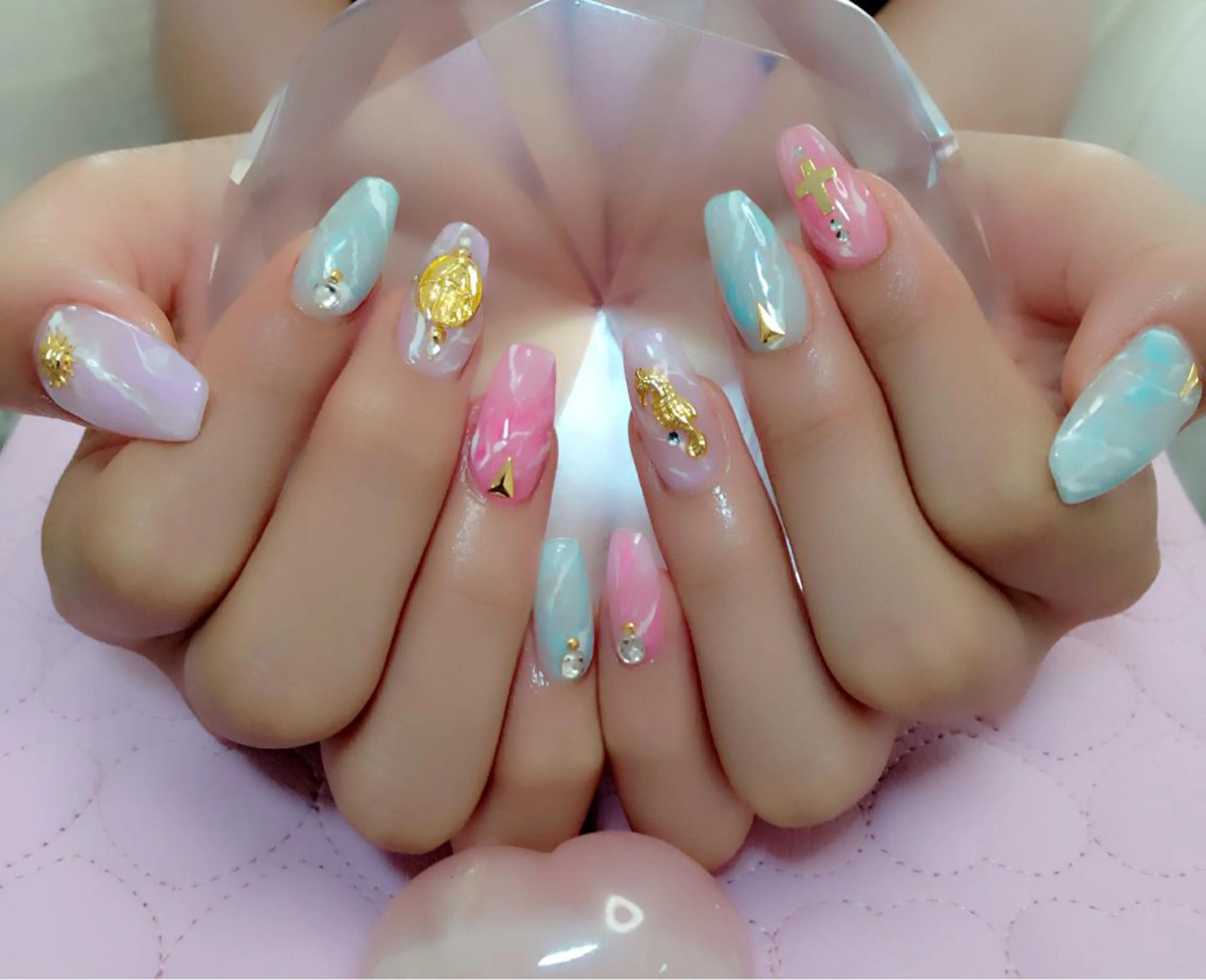 ネイル 🩵池袋heart nail🩵のネイルデザイン