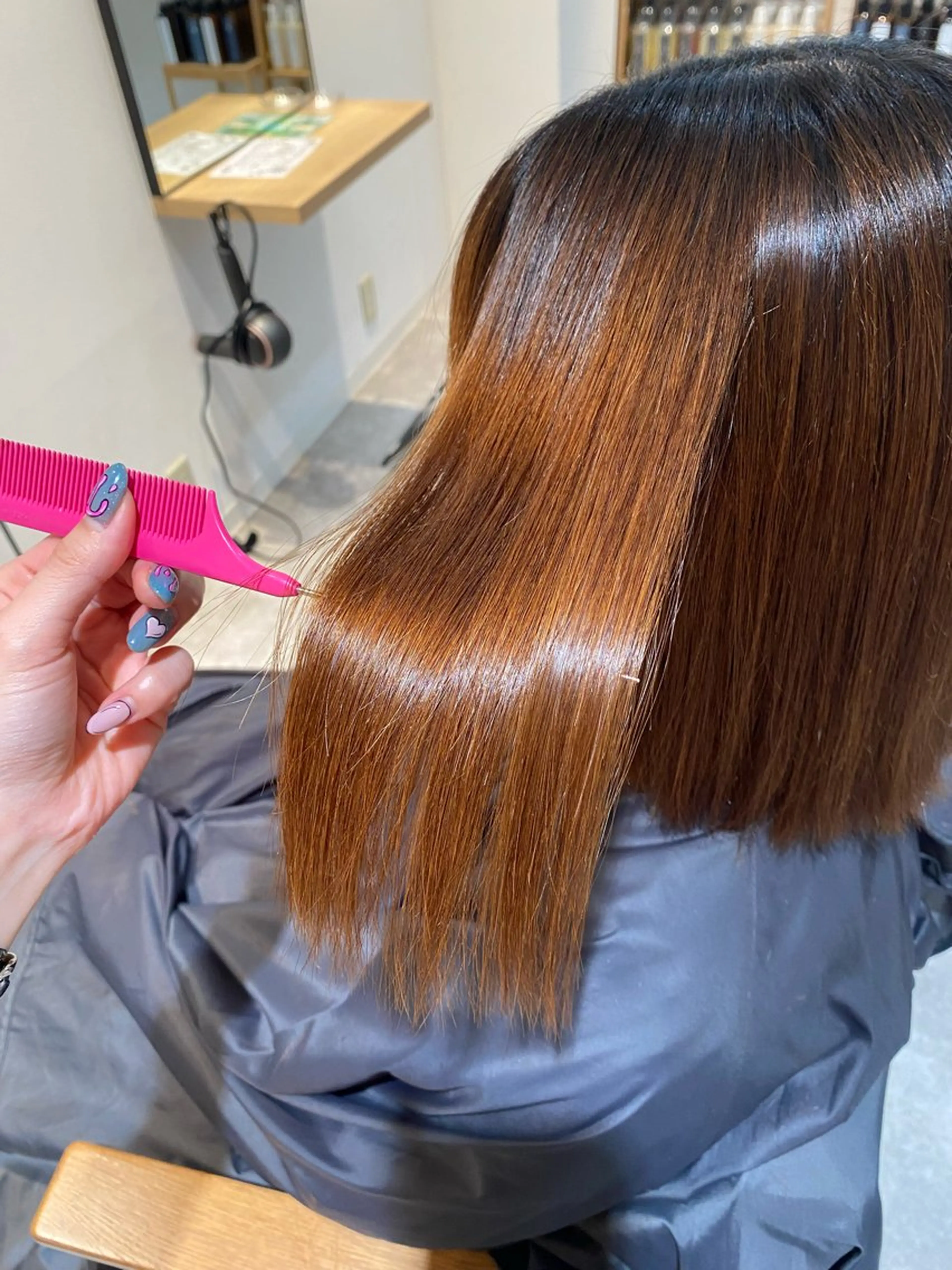 ショート 髪質改善 縮毛矯正 カット 縮毛矯正 オスズ 🎀´-のヘアスタイル