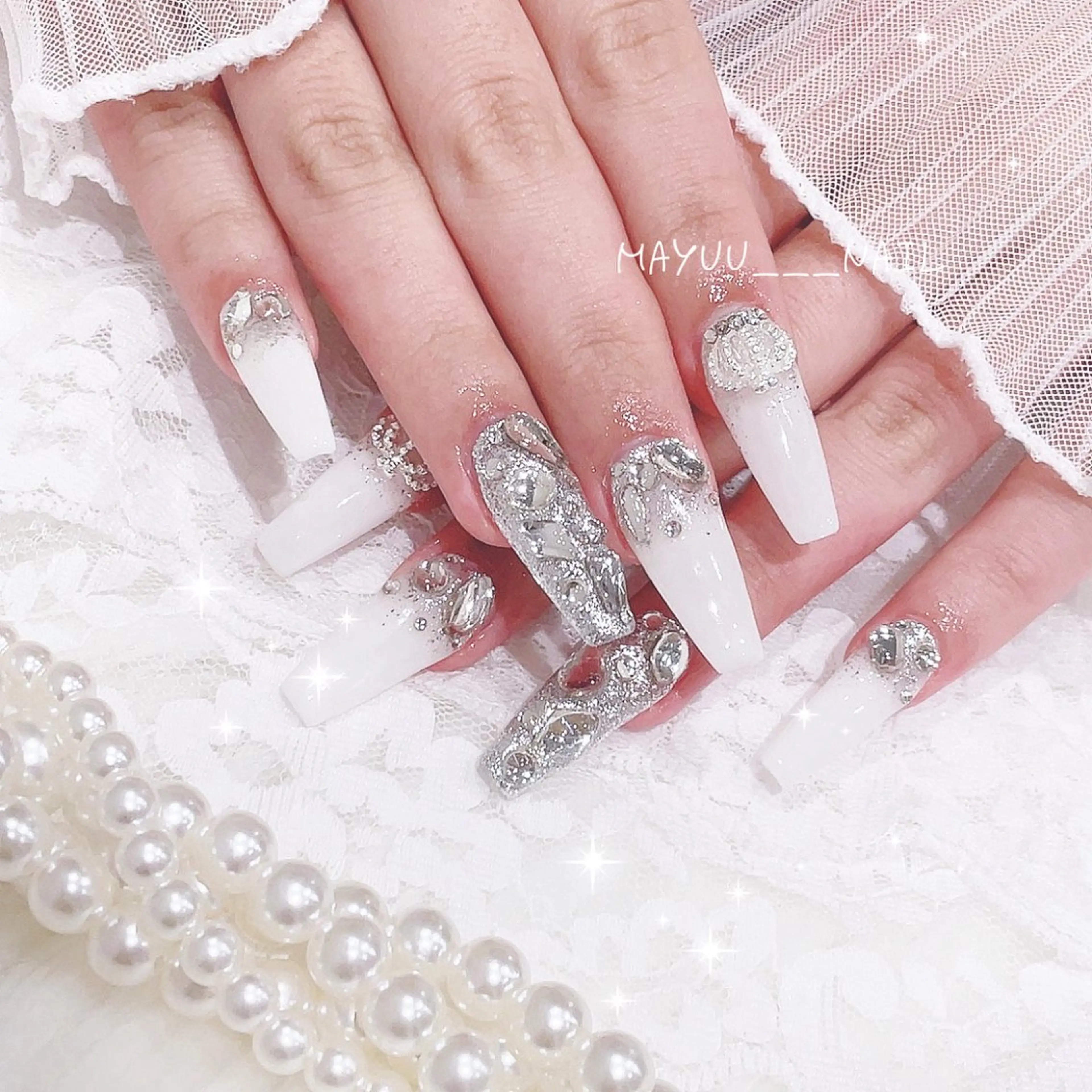 ネイル 🎀 Mayu 🎀痛ネイルのネイルデザイン