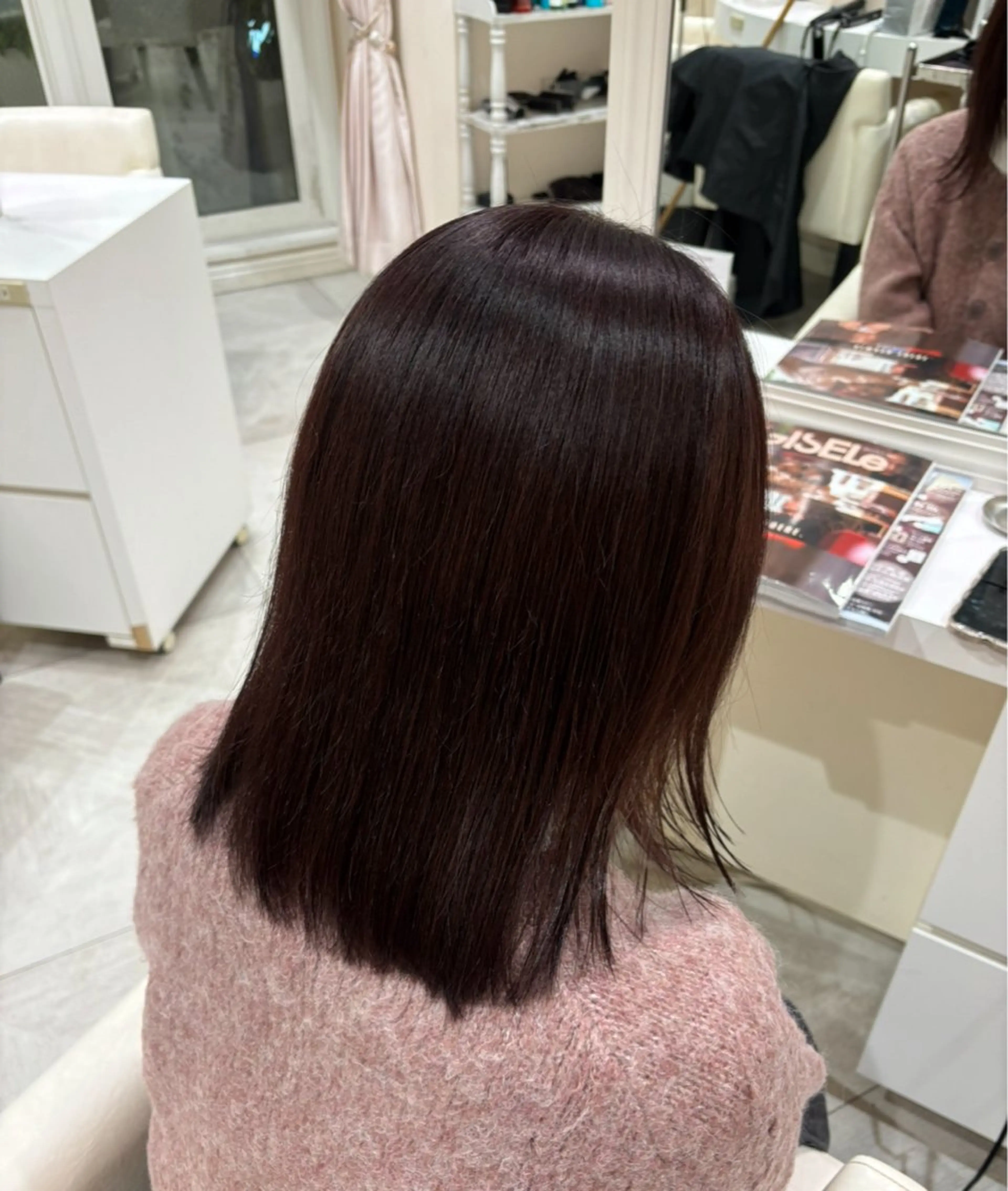 グレイカラー➕トリートメント➕ブロー🖤（⚠️⚠️⚠️19時以降のみ⚠️⚠️⚠️）の写真