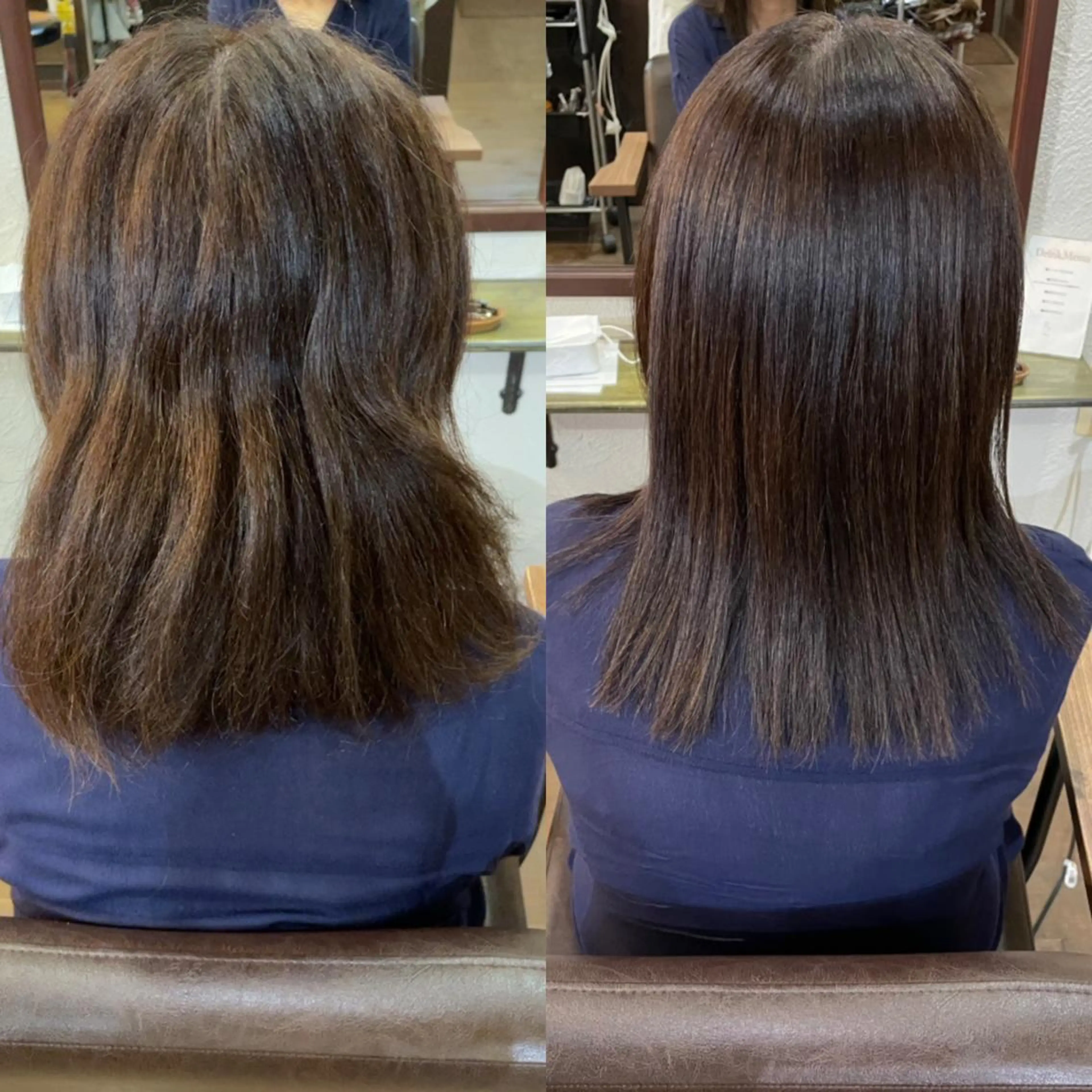 セミロング パーマ hair room nico所属・箱守 さやかのヘアスタイル