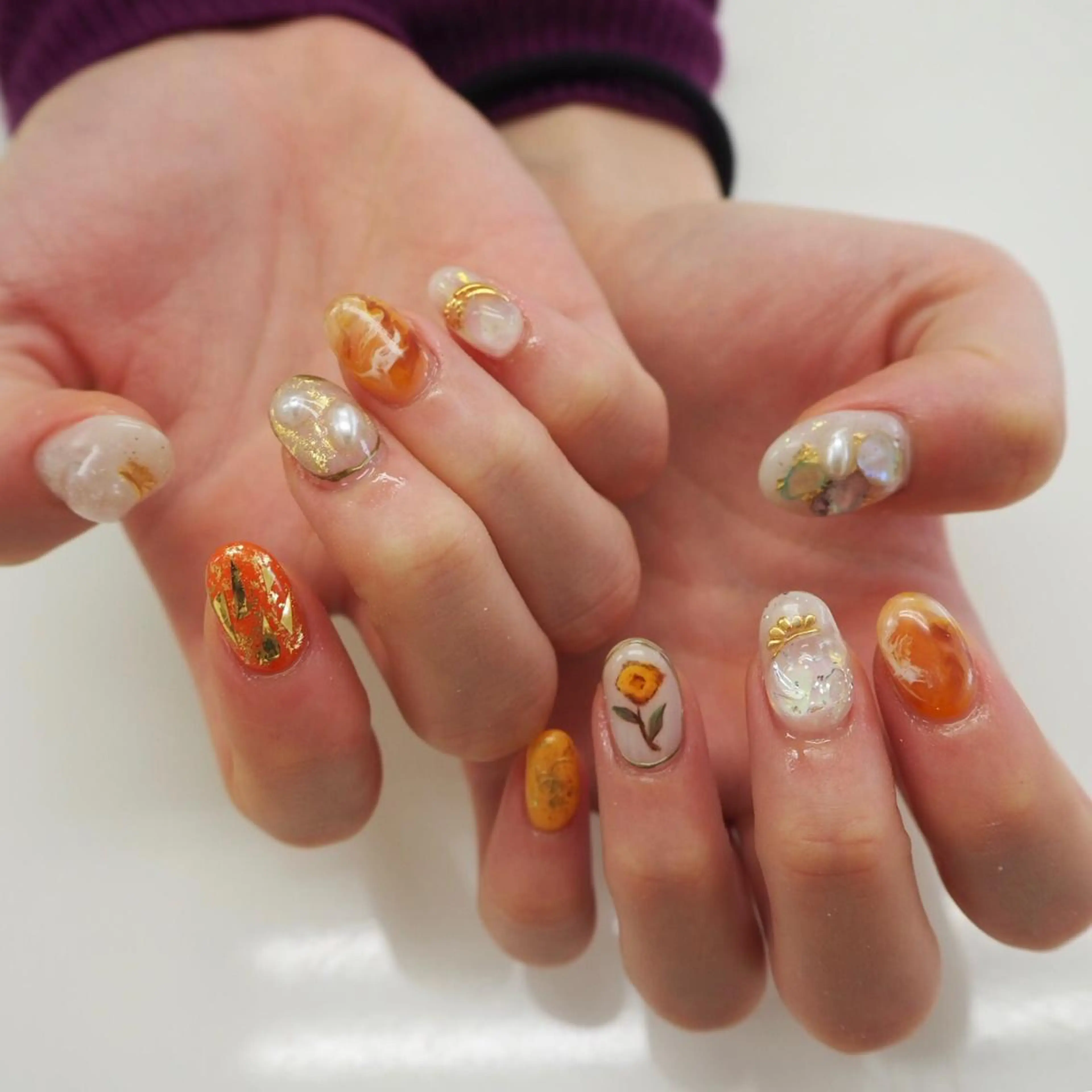 ネイル ハンドネイル Hisaka Mikiのネイルデザイン