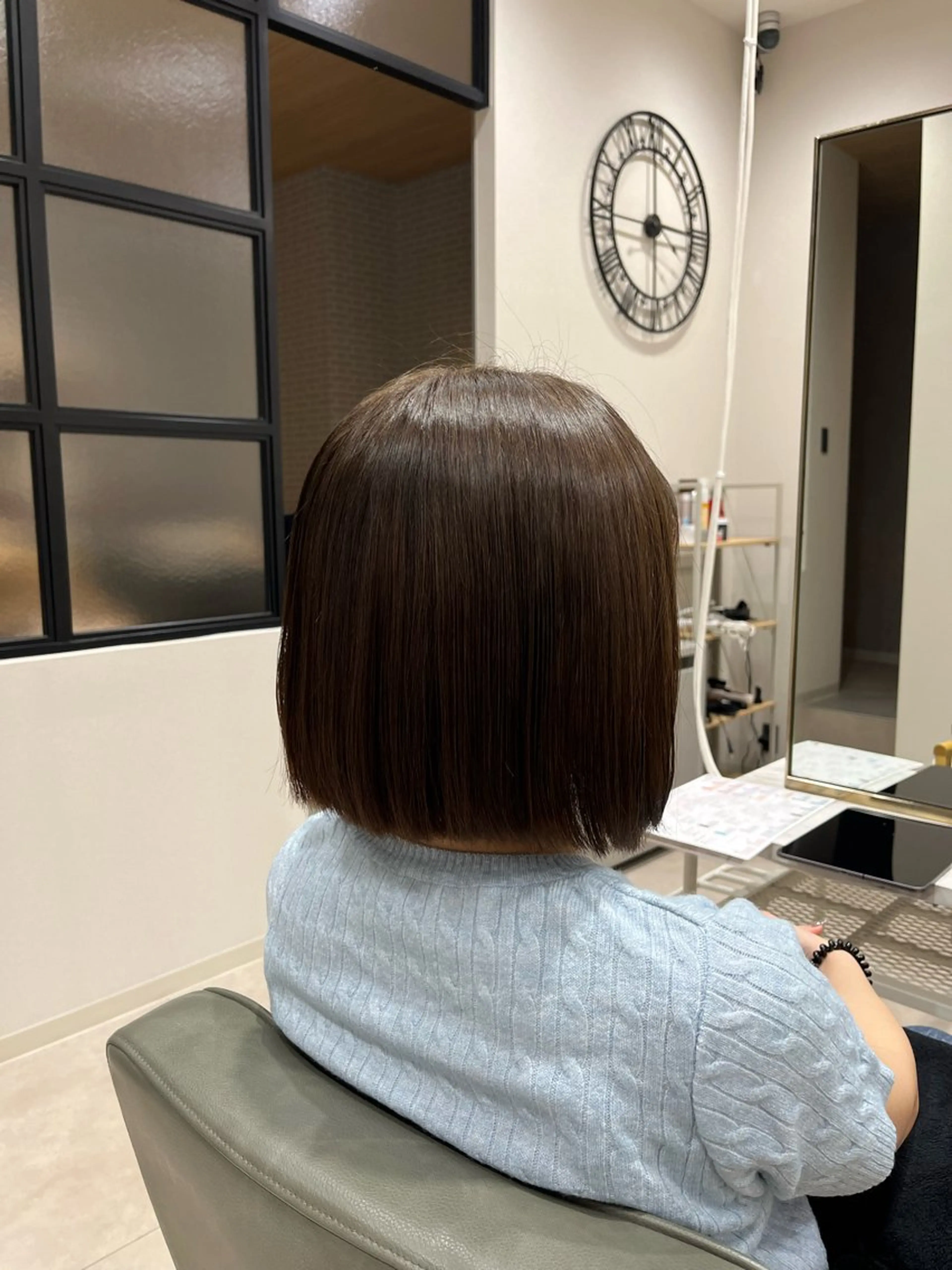 カラー 縮毛矯正 カラーモデル Takahataのヘアスタイル