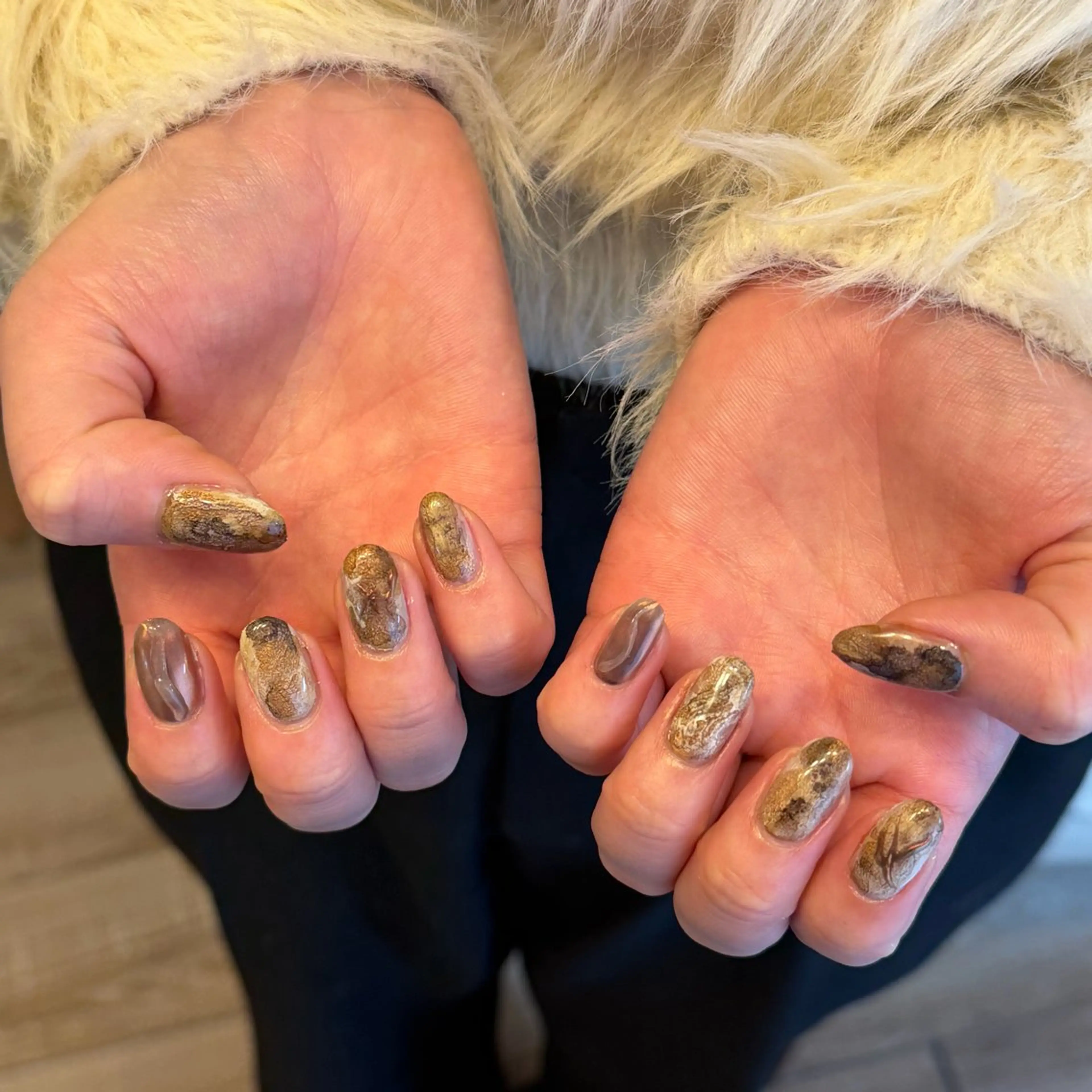 ネイル 自由が丘サロン あやめ💅のネイルデザイン