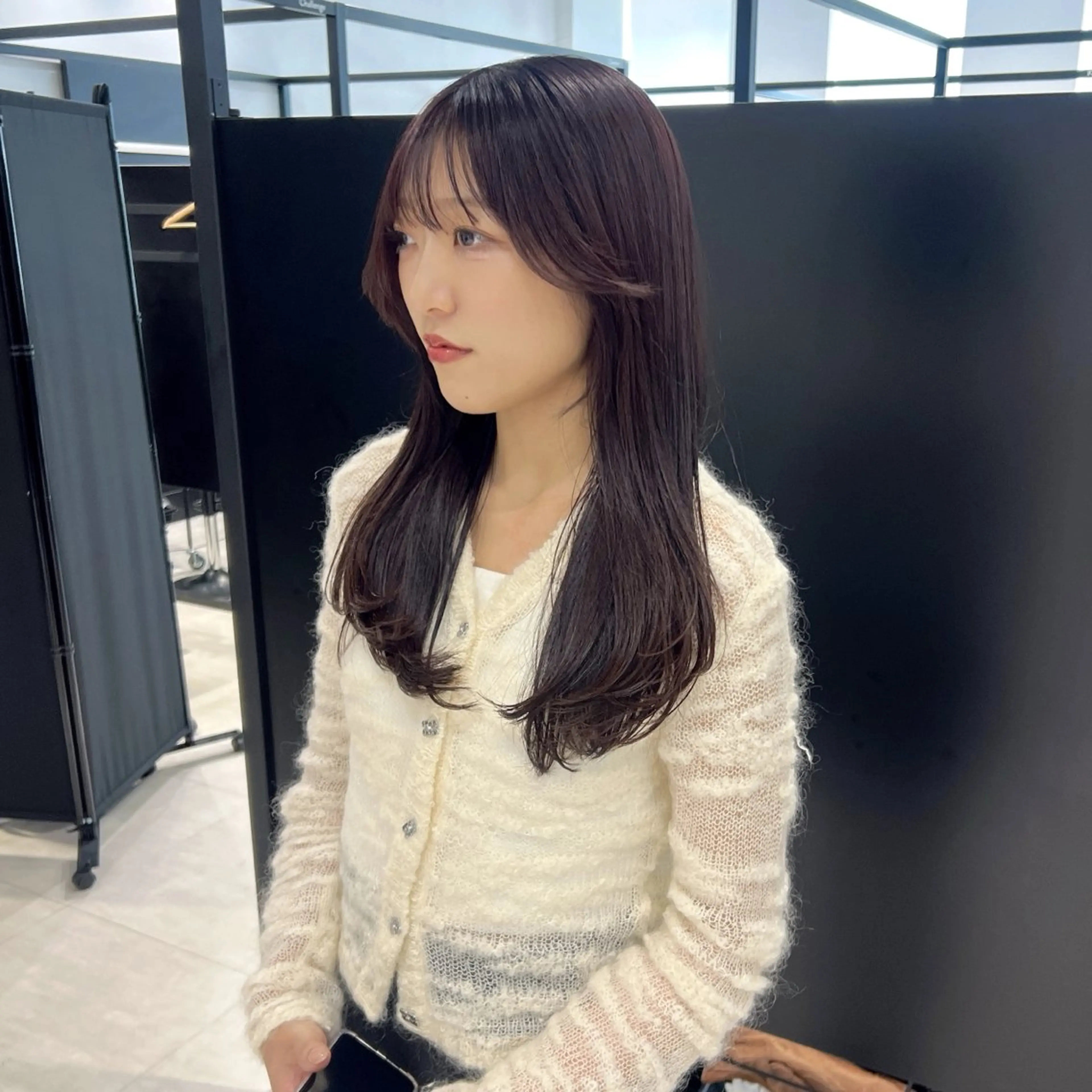 ロング カラー カット ヘアカラー トリートメント kimika🥑 メンズ/髪質改善のヘアスタイル