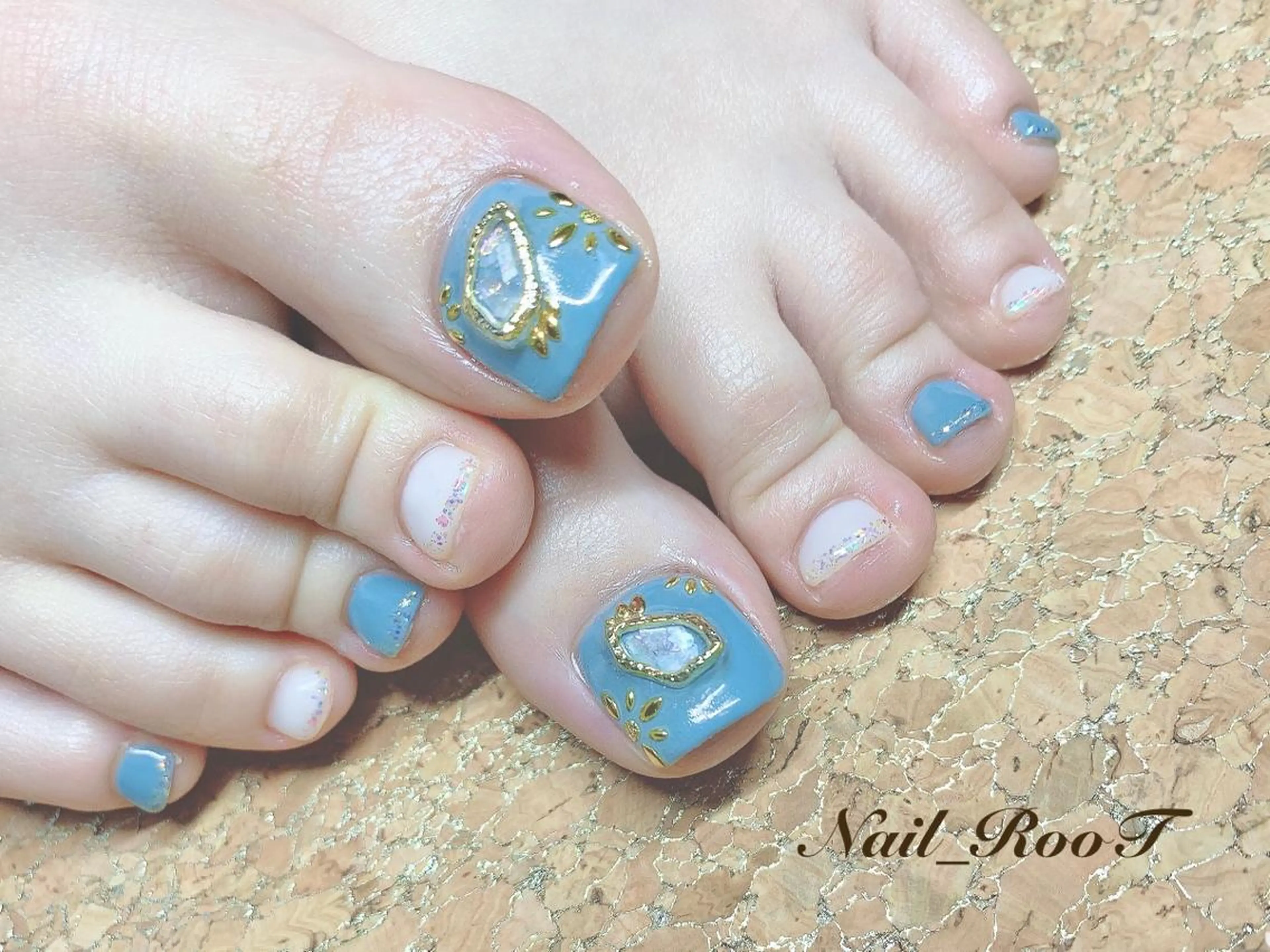 メンズ ネイル フットネイル RooT Nailのネイルデザイン