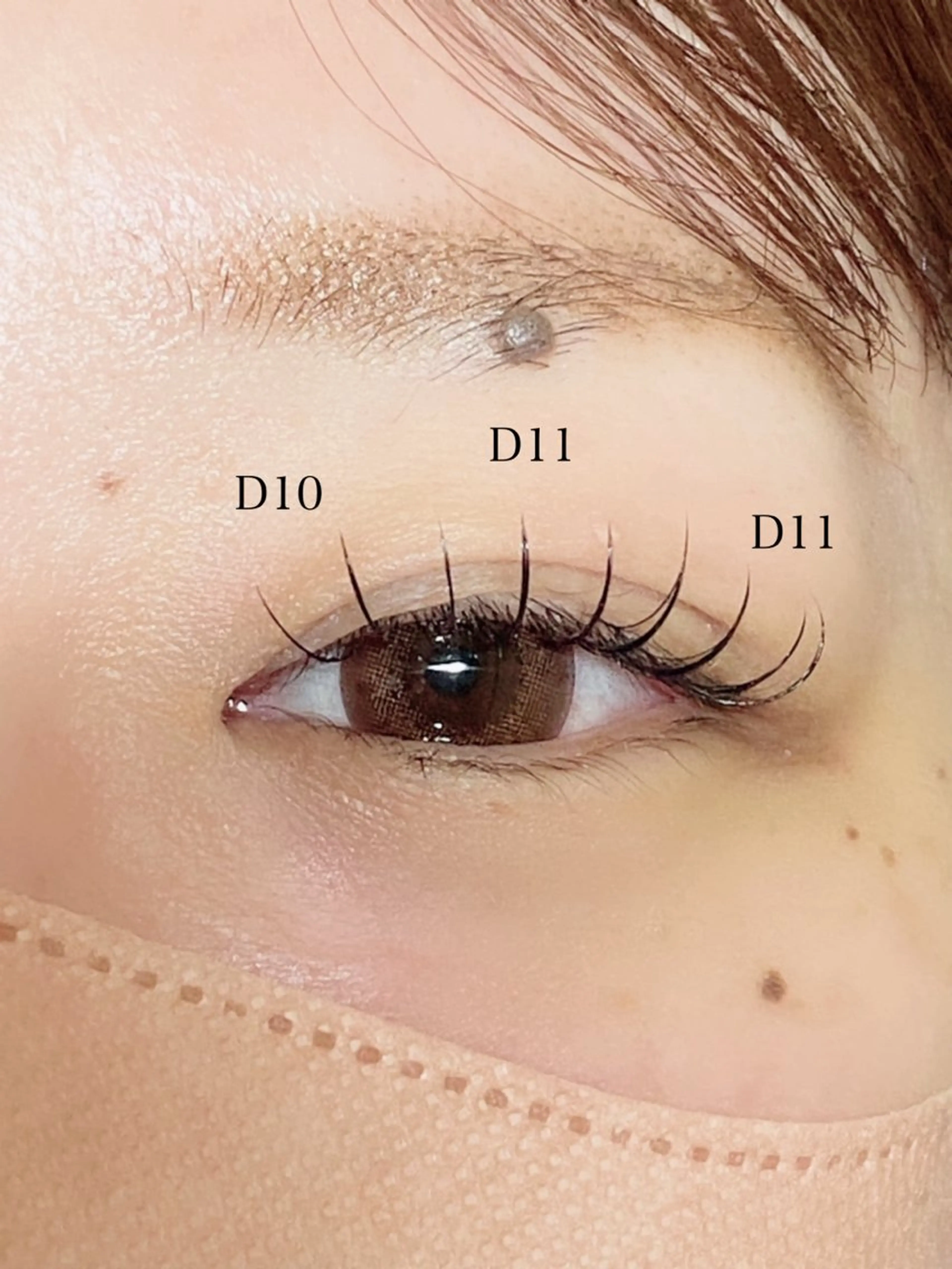 マツエク・マツパ マツエク Veil chihiroのマツエク・マツパデザイン