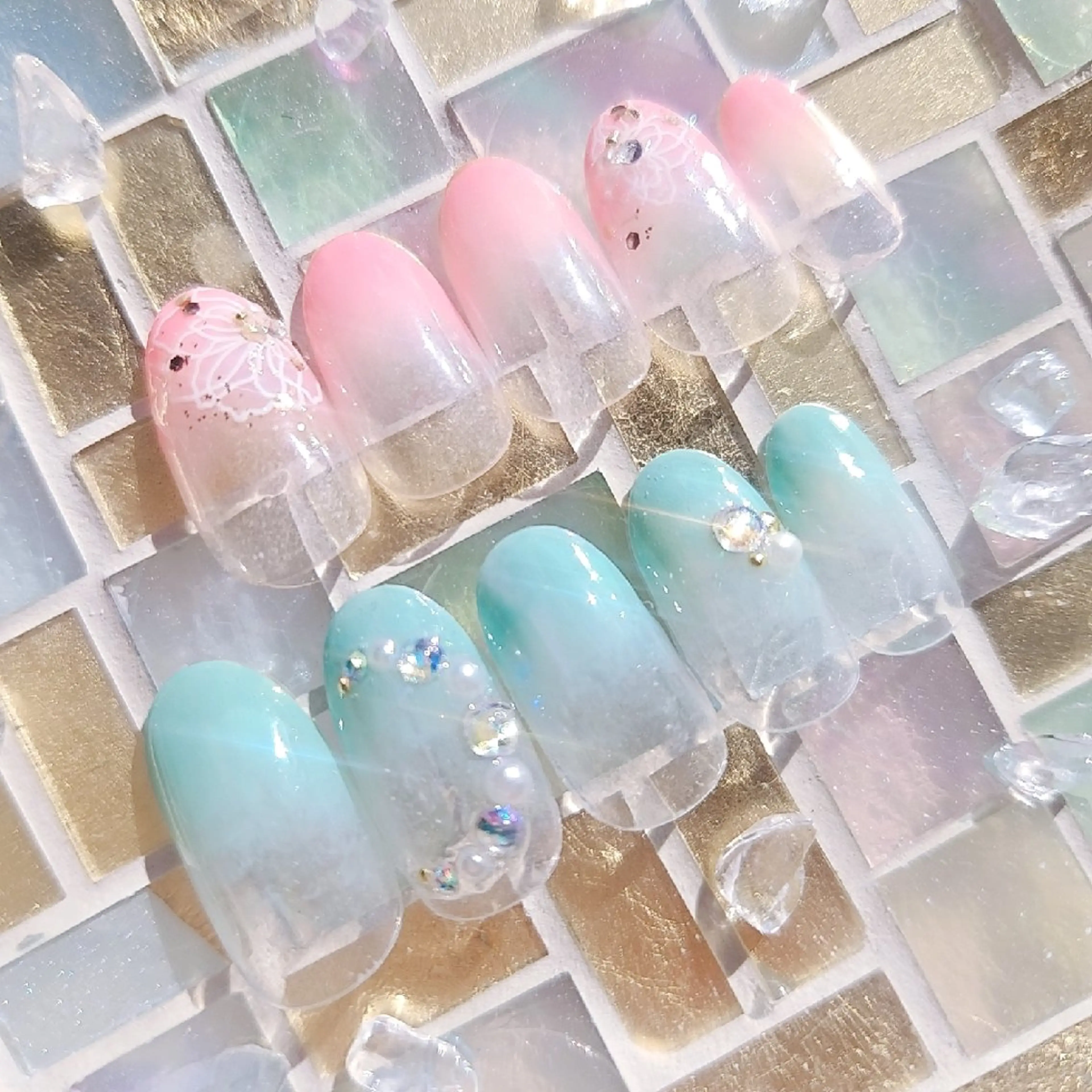 ネイル ハンドネイル Nailsalon  Wisteriaのネイルデザイン
