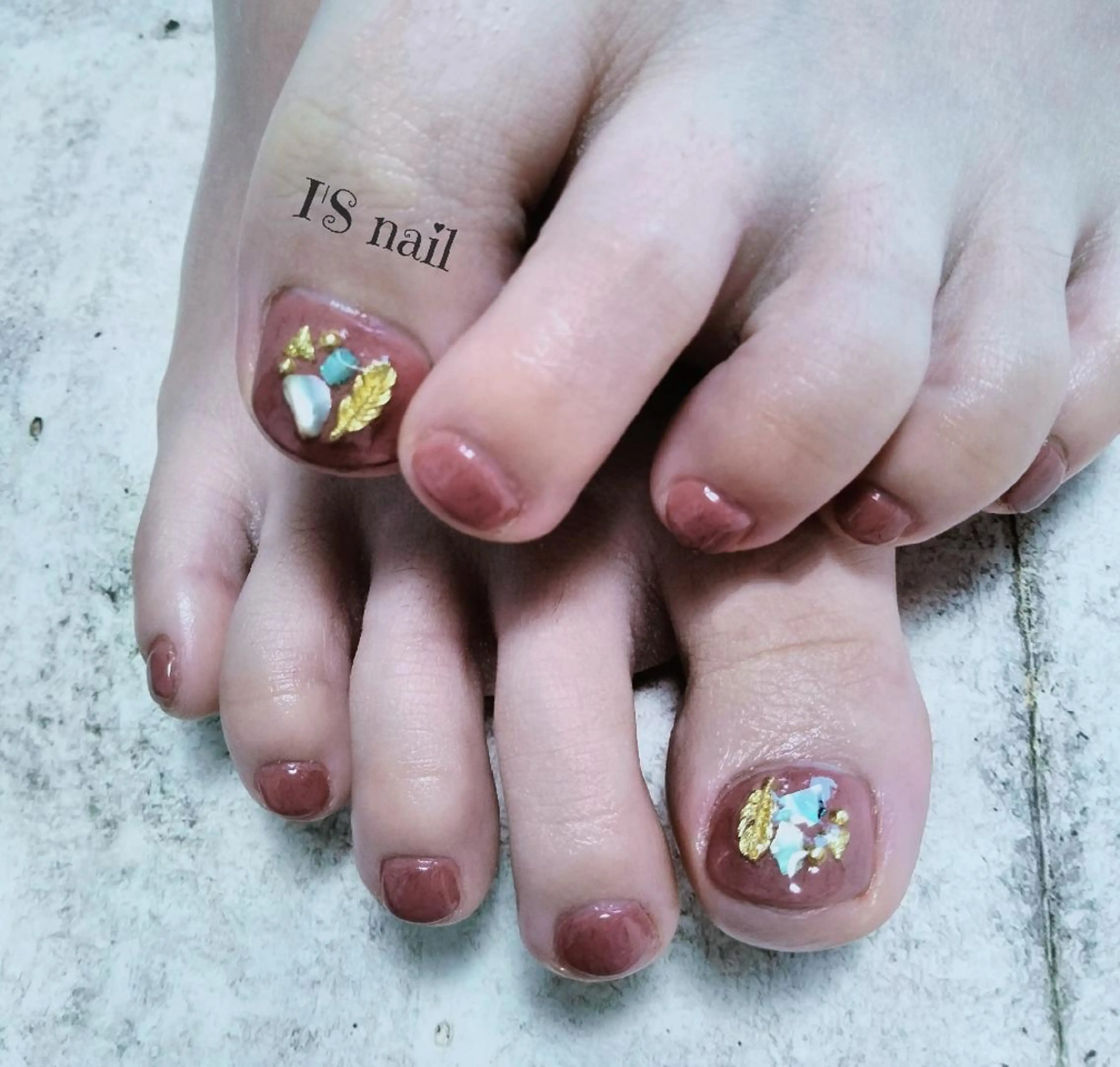 ネイル フットネイル I'S nail 佐野のネイルデザイン