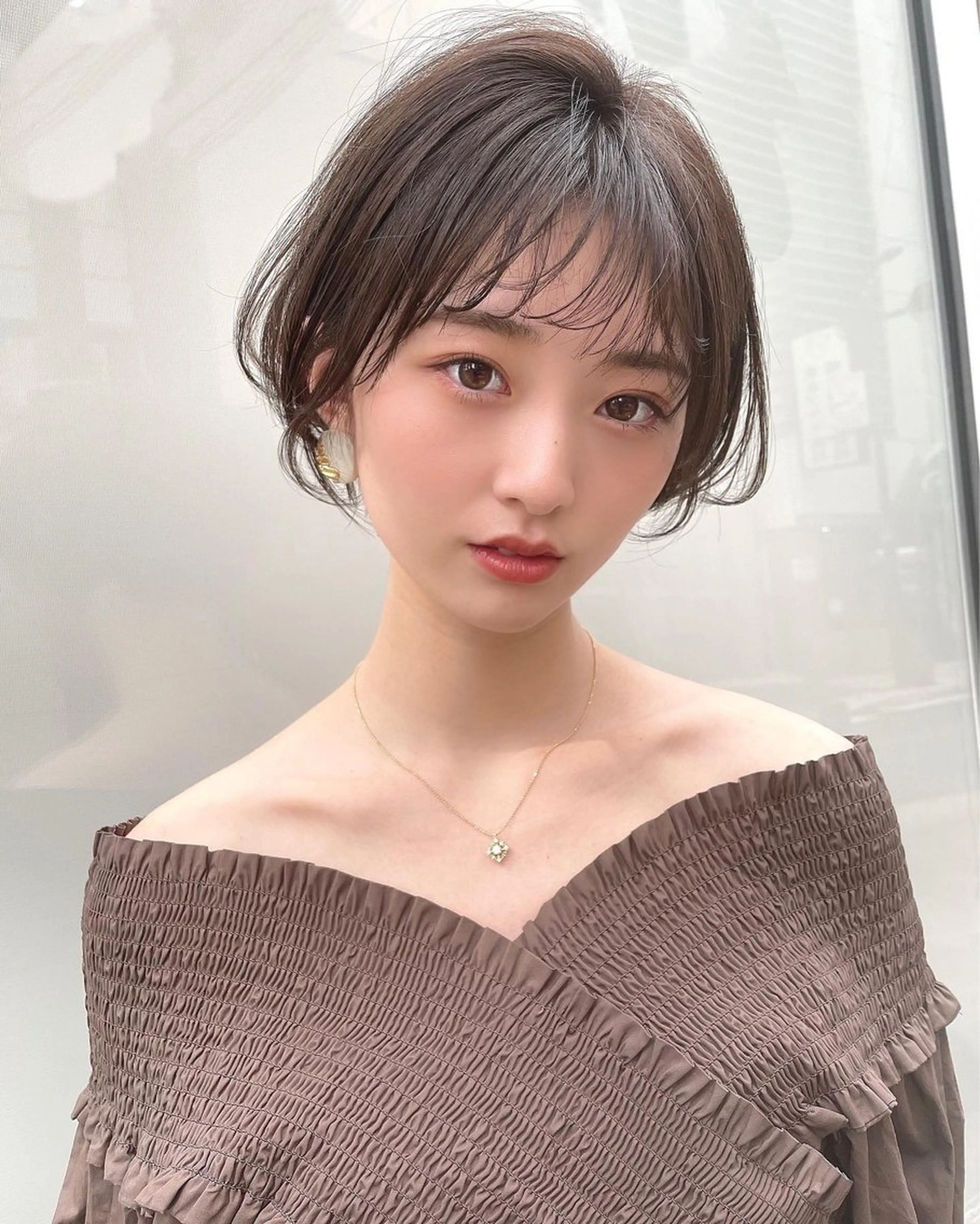 ショート ショートヘア 仲西 愛鈴のヘアスタイル
