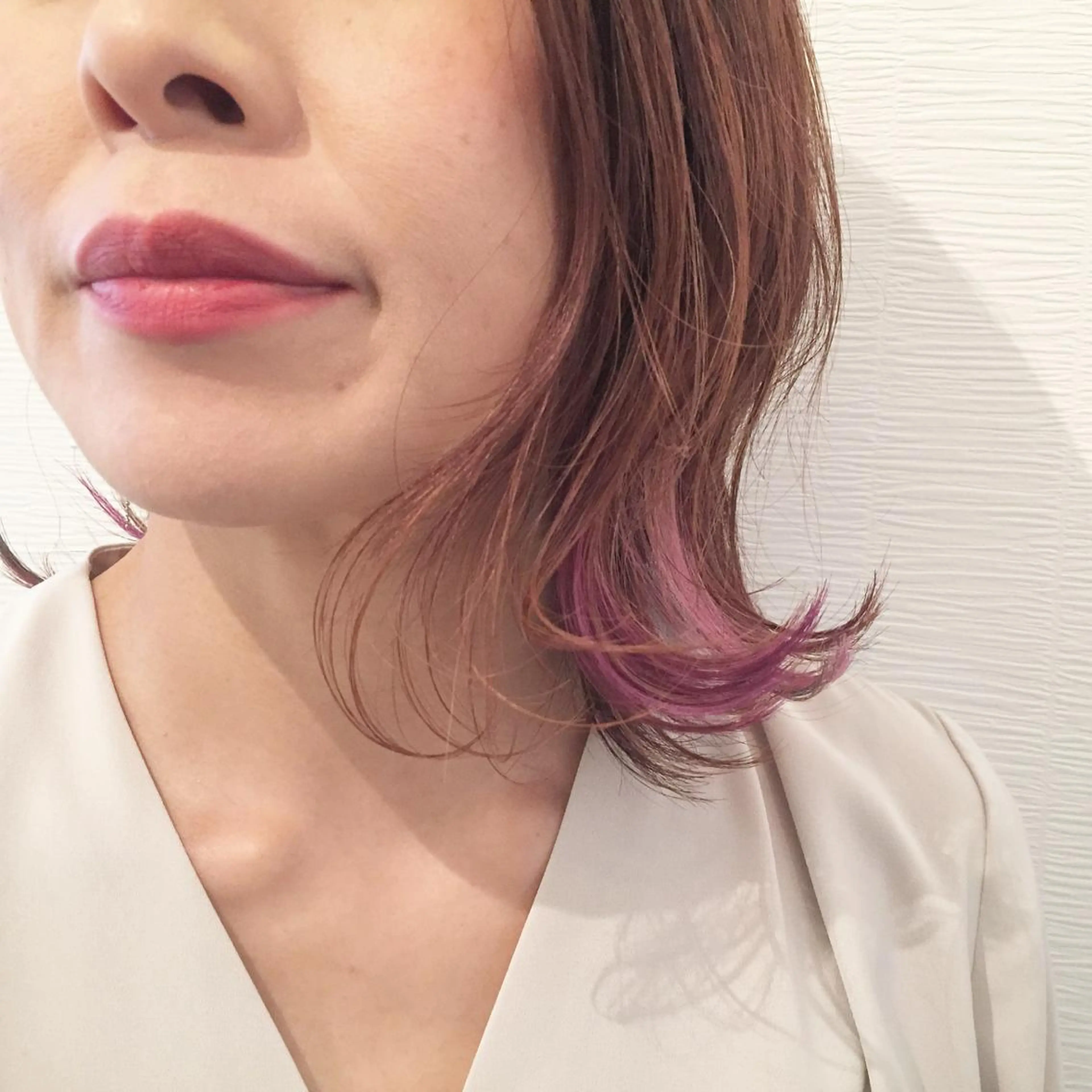 ミディアム カラー カット ヘアカラー トリートメント toiro by lien hair atelier所属・池田 真由美のヘアスタイル
