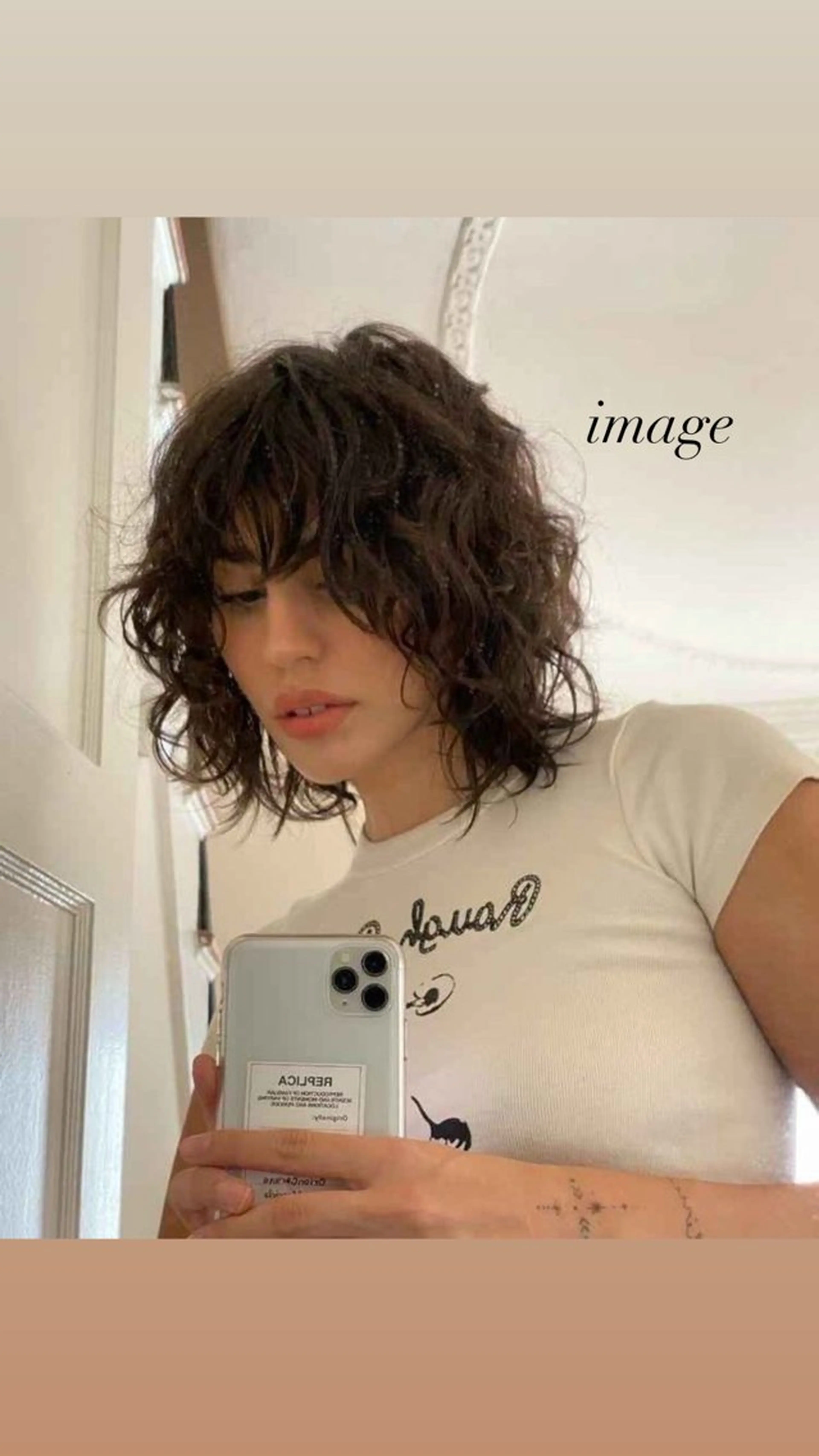 パーマ ボブ.顔周りカット カット/ユキカのヘアスタイル