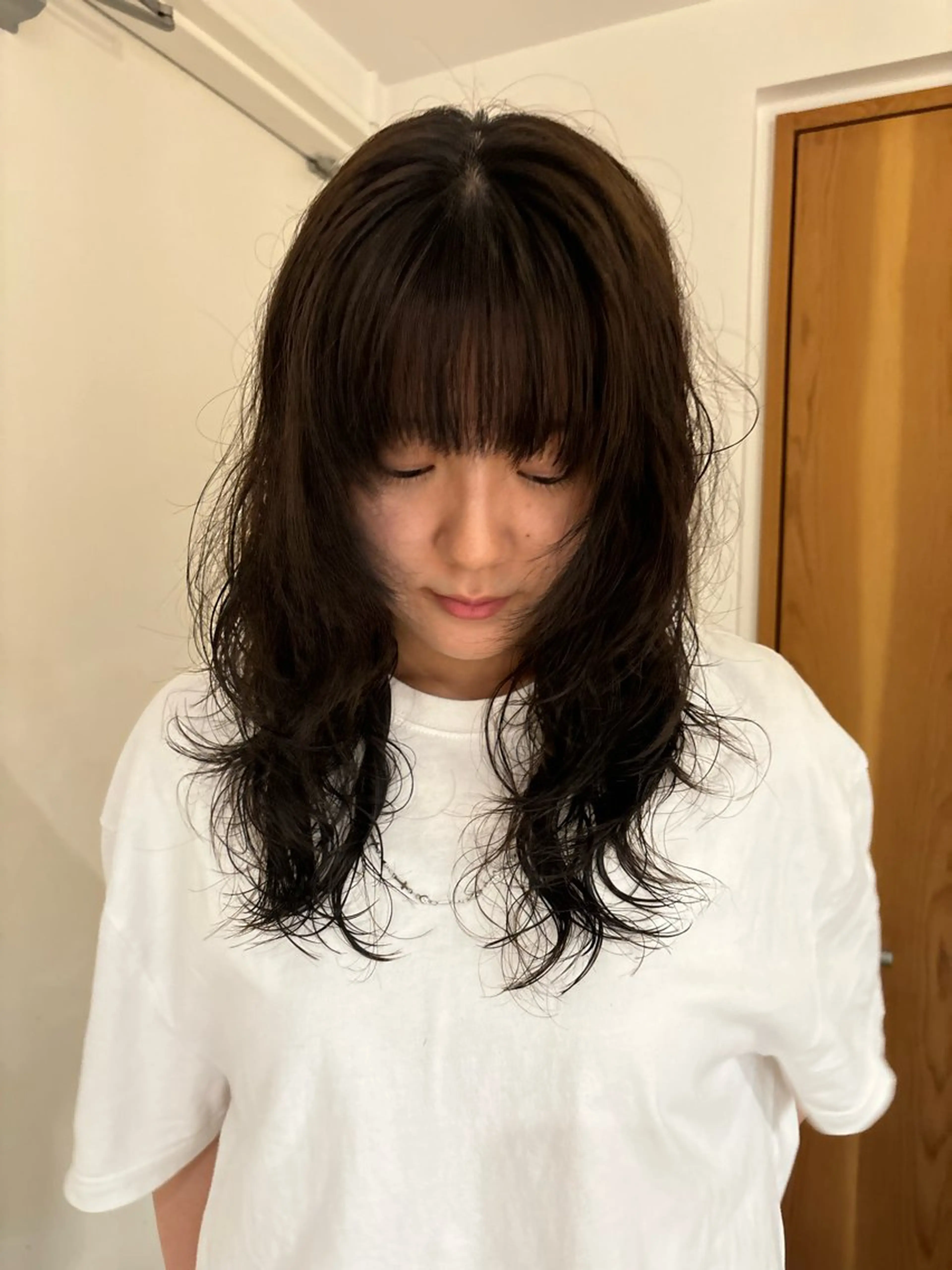 カラー ヘアカラー サ エのヘアスタイル