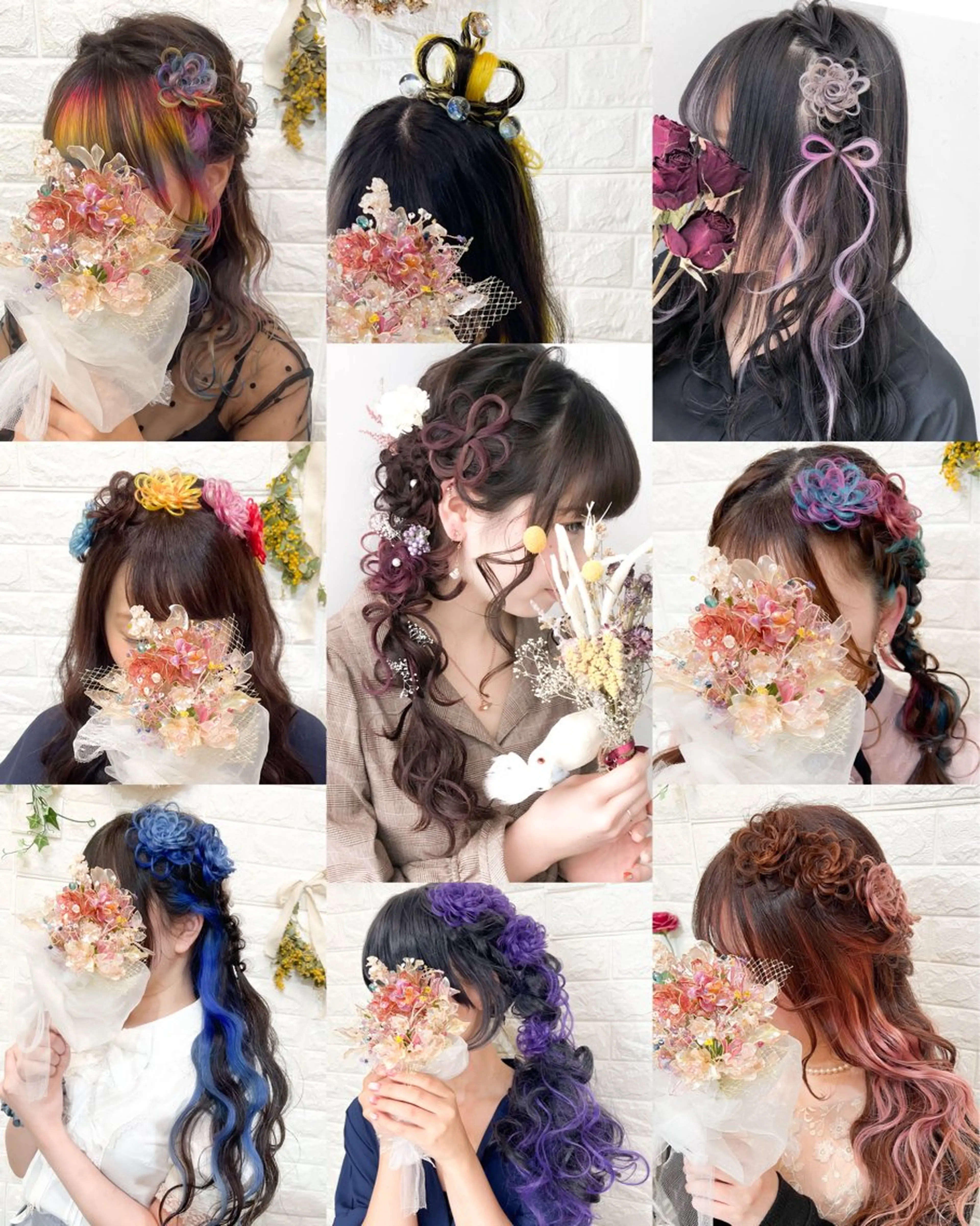 ヘアセット早朝9:00台のご予約の写真