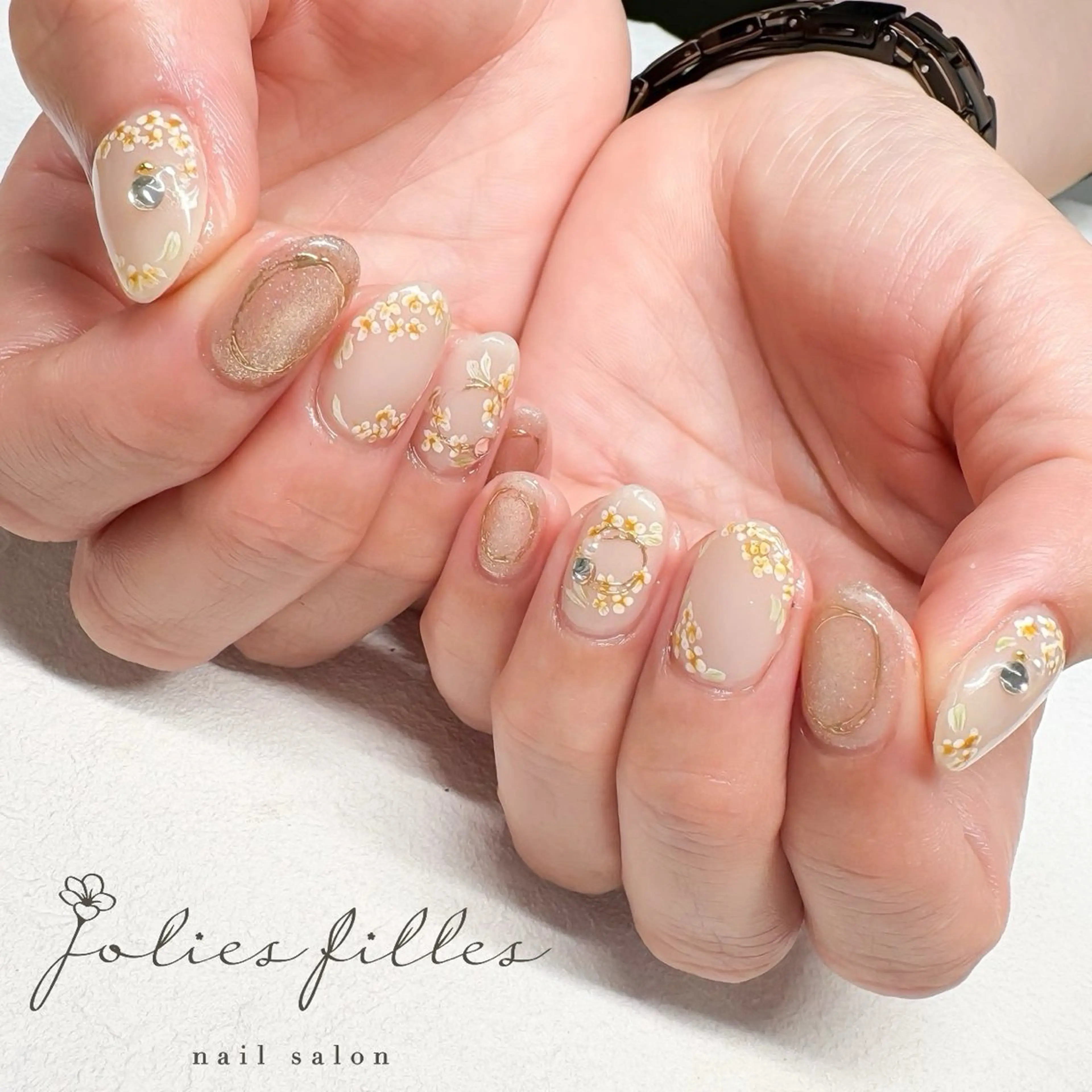 ネイル ハンドネイル ジョリフィーユ 長谷川のネイルデザイン