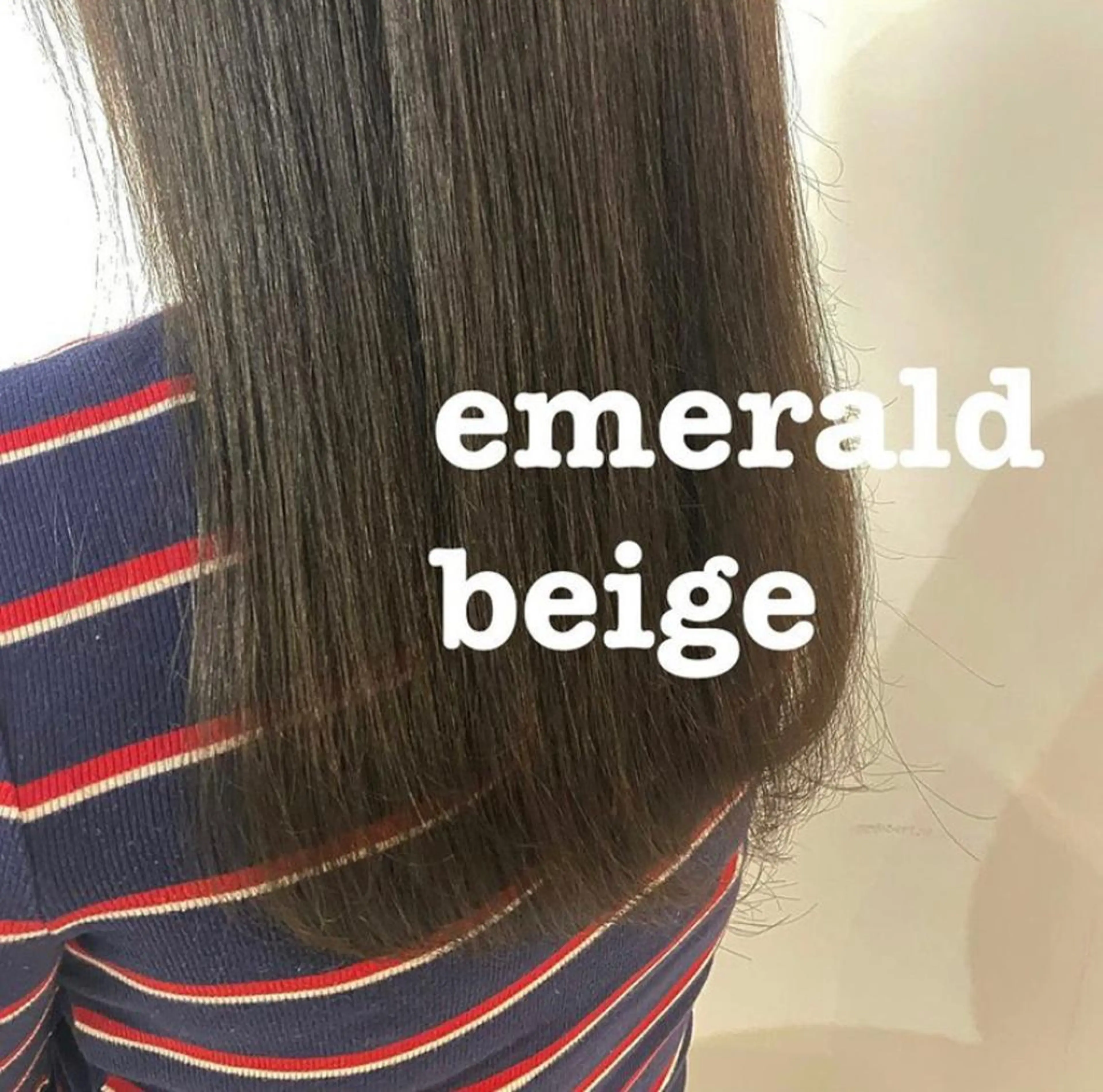 ロング カラー ベージュカラー サイトウ アカネのヘアスタイル