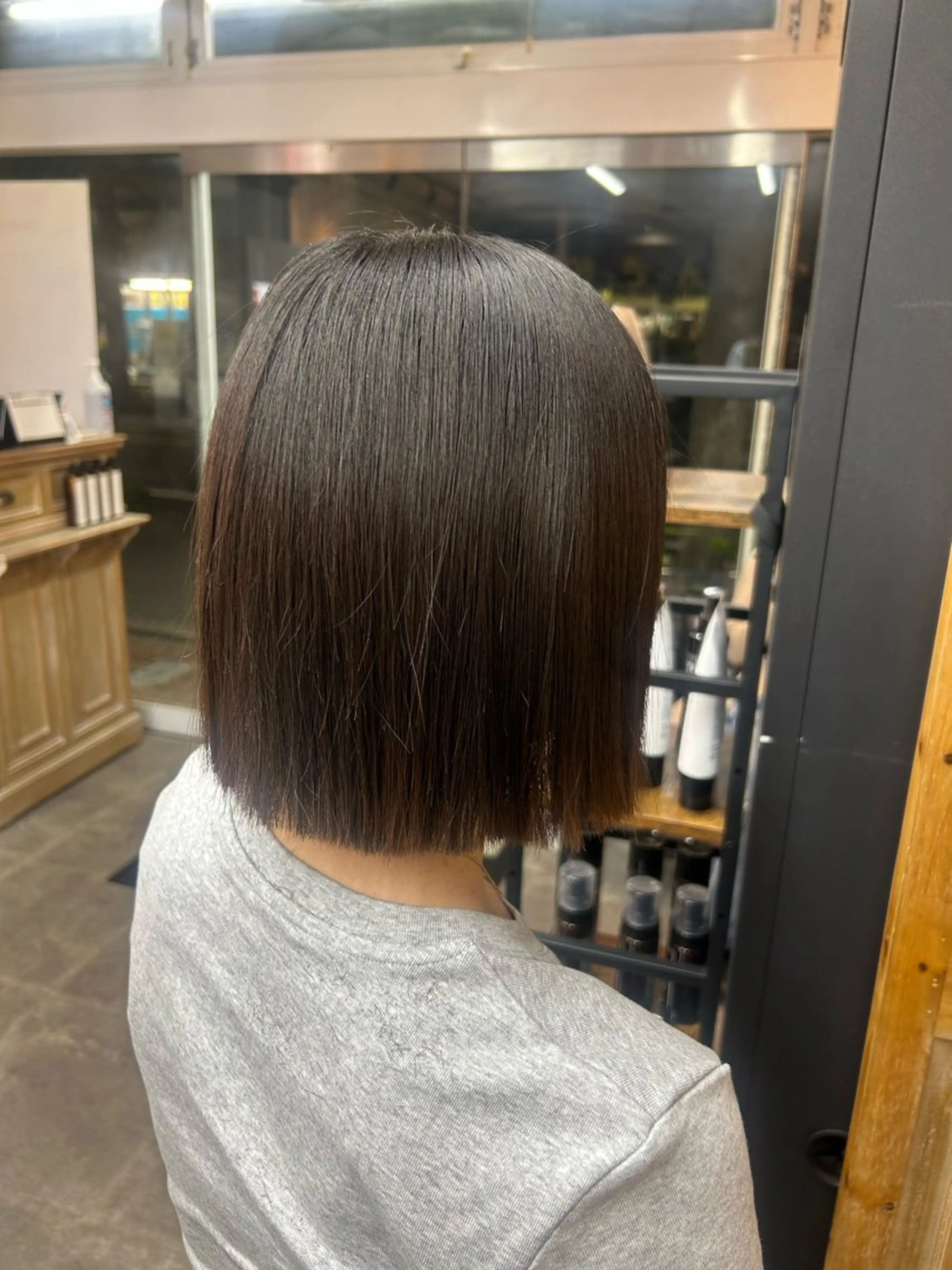 ミディアム カット 🌼髪質整形🧸 艶カラー🌼珠理のヘアスタイル